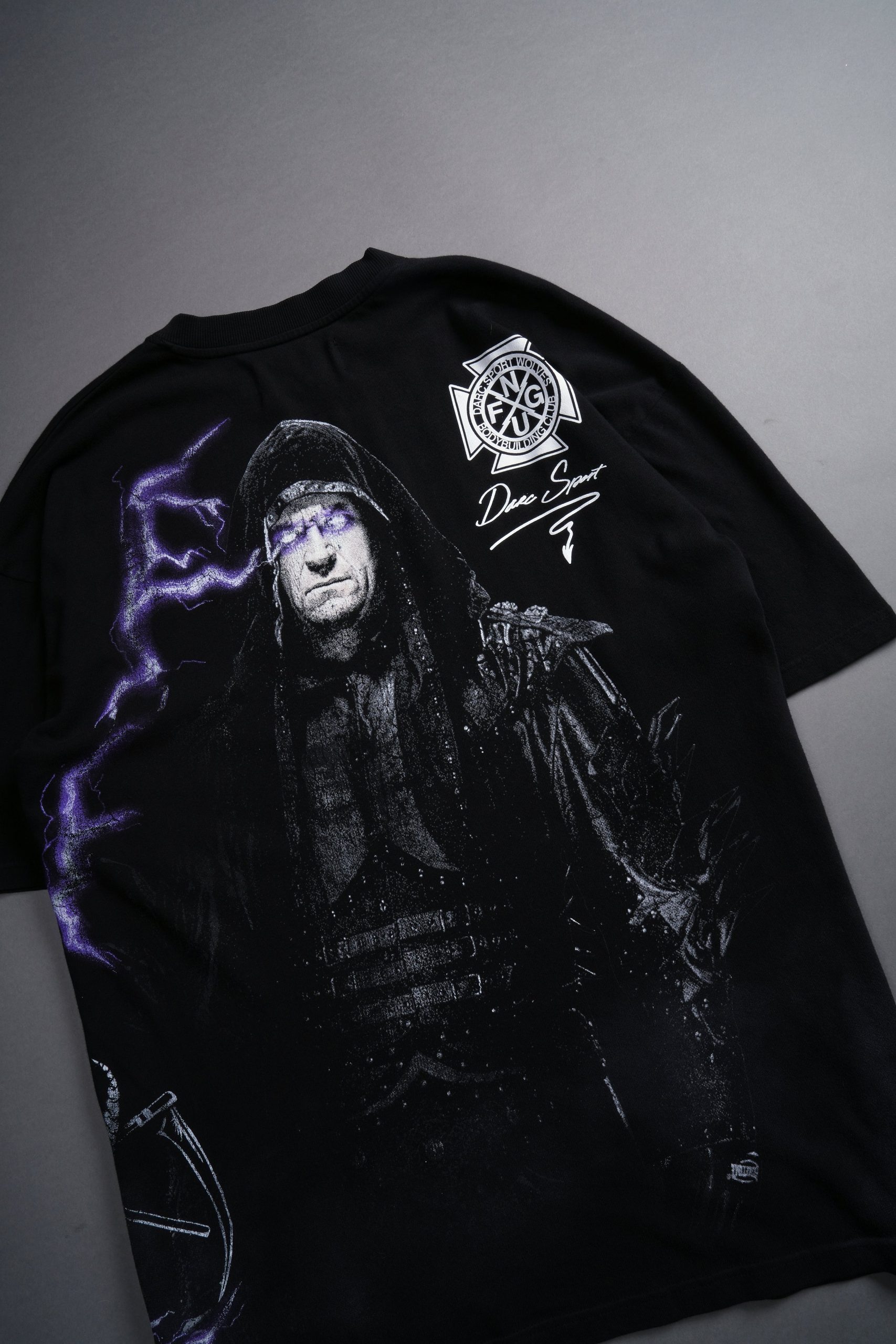 Snake Eyes Side By Side Series Oversized Tee in Black - Image 8