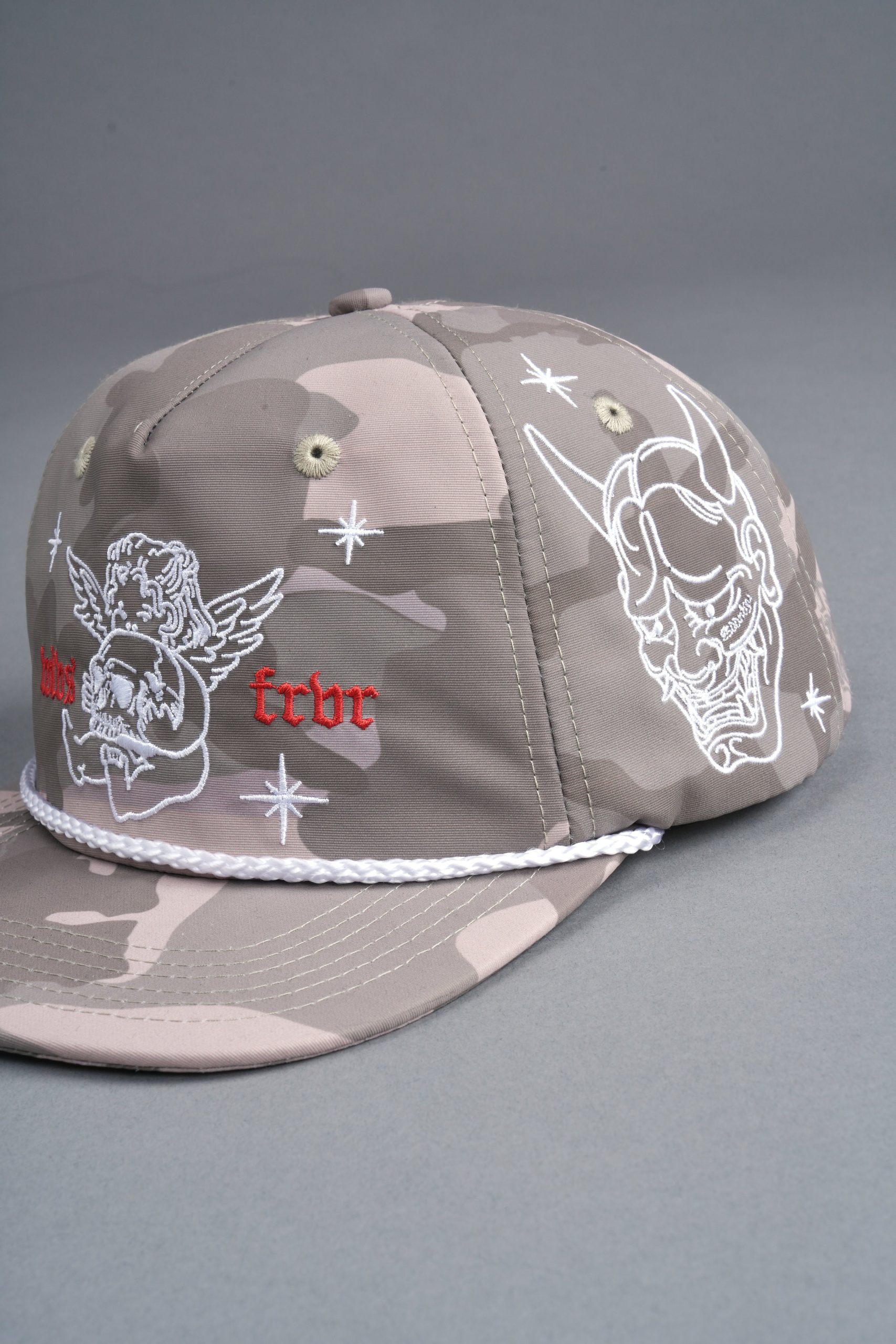 Oni Wolves Paradise Hat in Lush Vintage Woodland Camo - Image 11