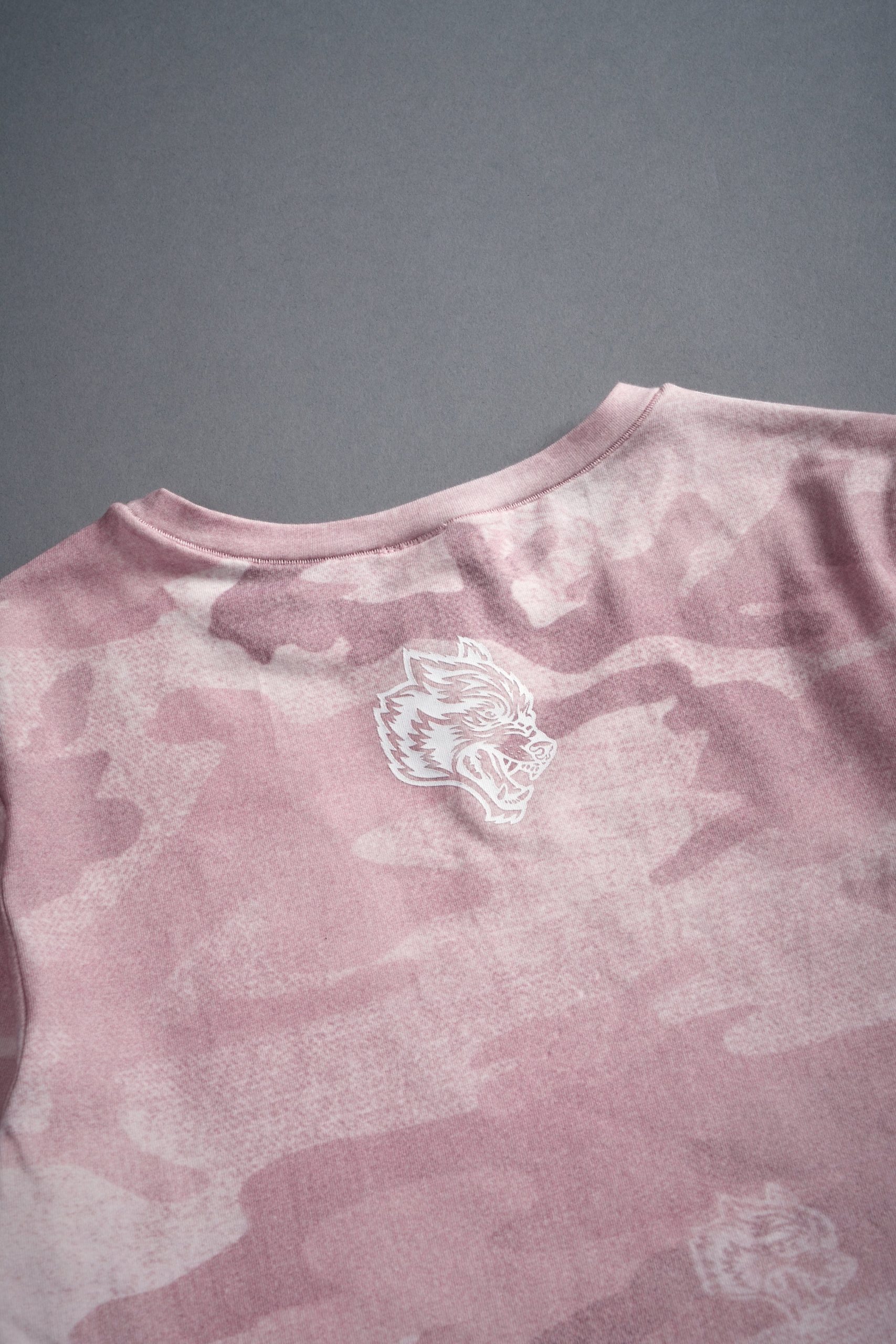 Cherub NFGU Eden S/S Tee in Blush Vintage Woodland Camo - Image 5
