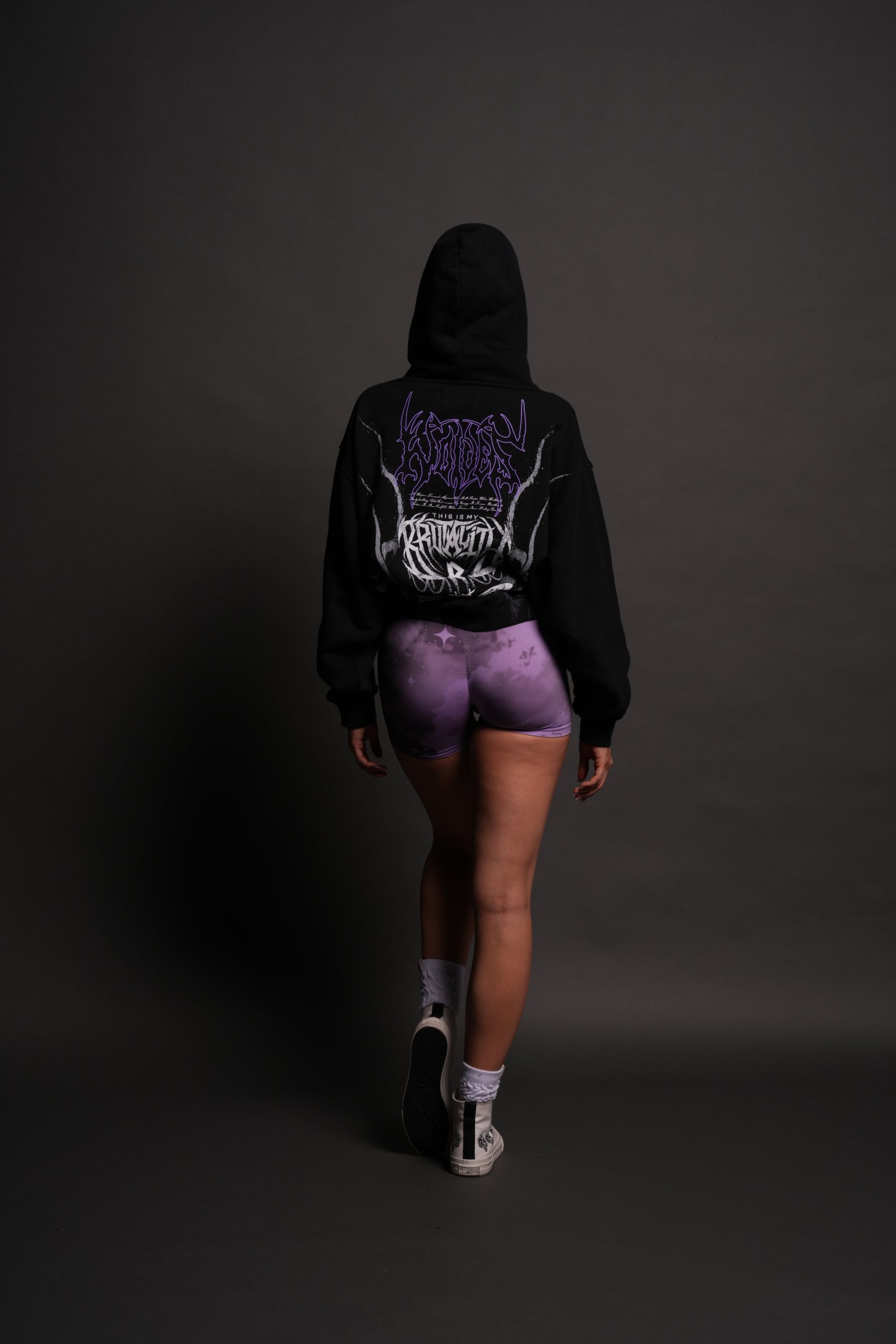 Brutality Pierce Hoodie in Black - Image 8