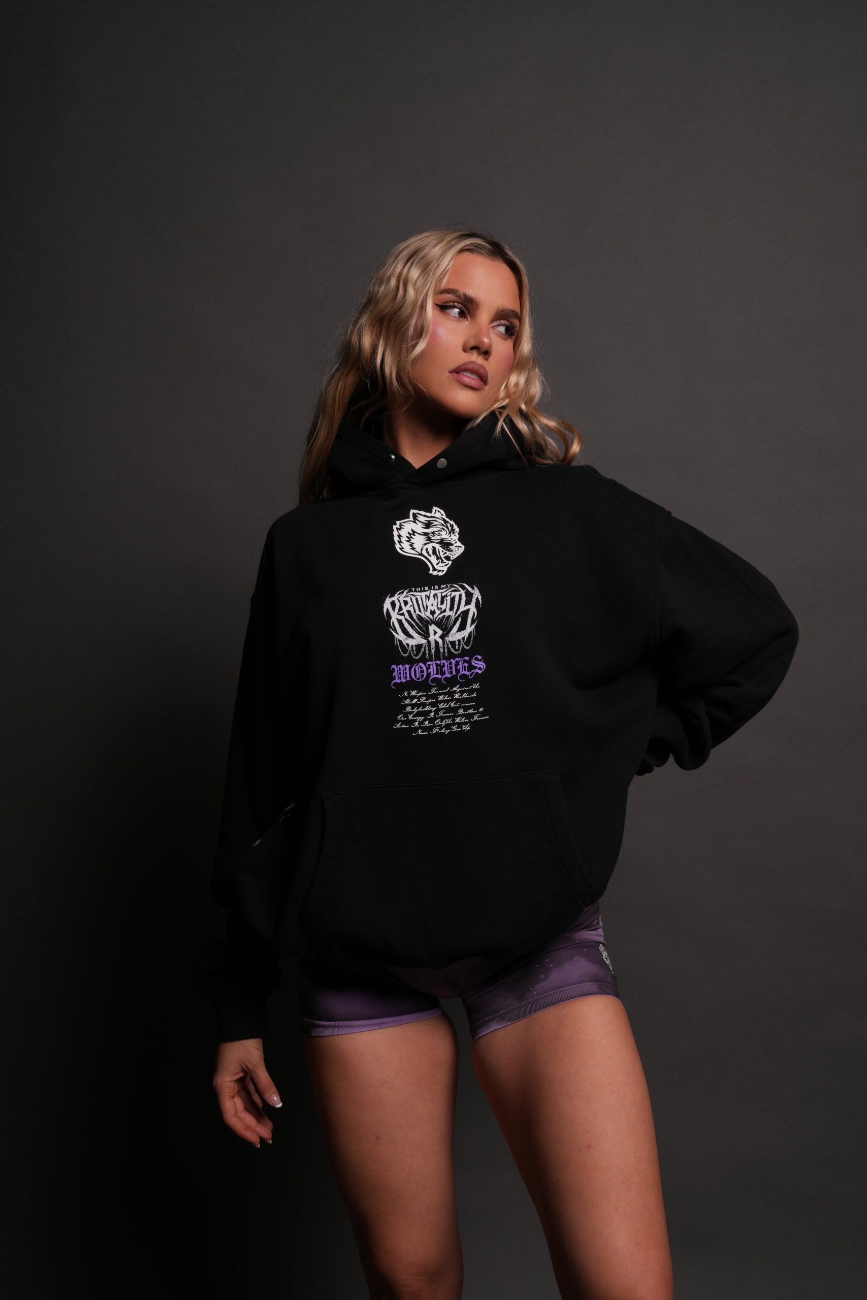 Brutality Pierce Hoodie in Black - Image 9