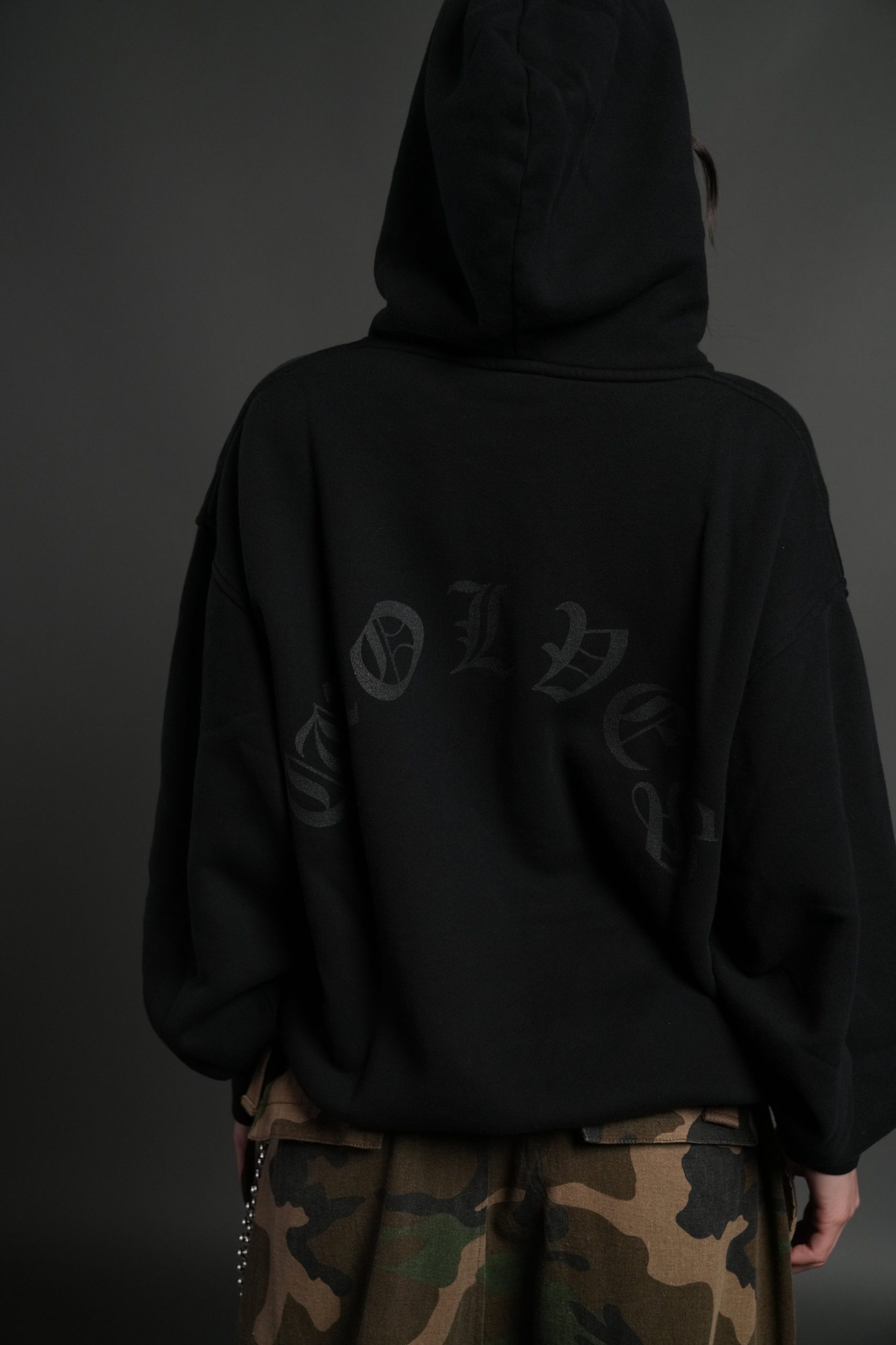 Mickey Mouse Pierce Hoodie in Black - Image 17