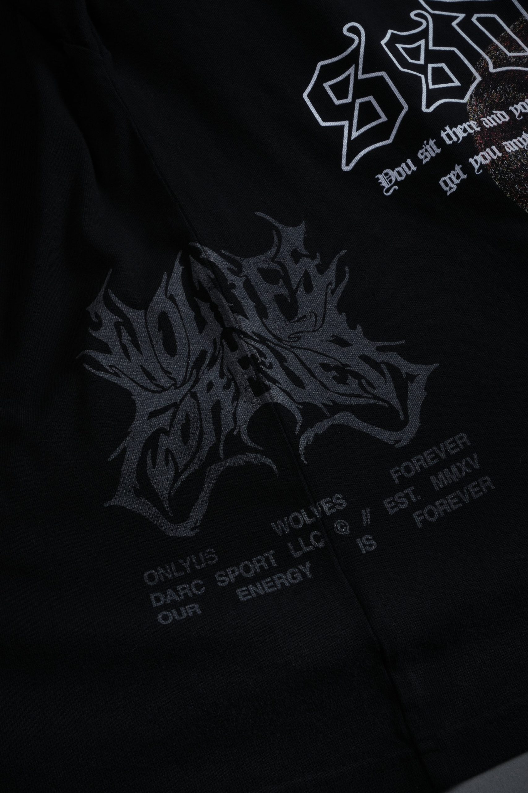 Raise Hell Premium Oversized Tee in Black Drift Wash - Image 10