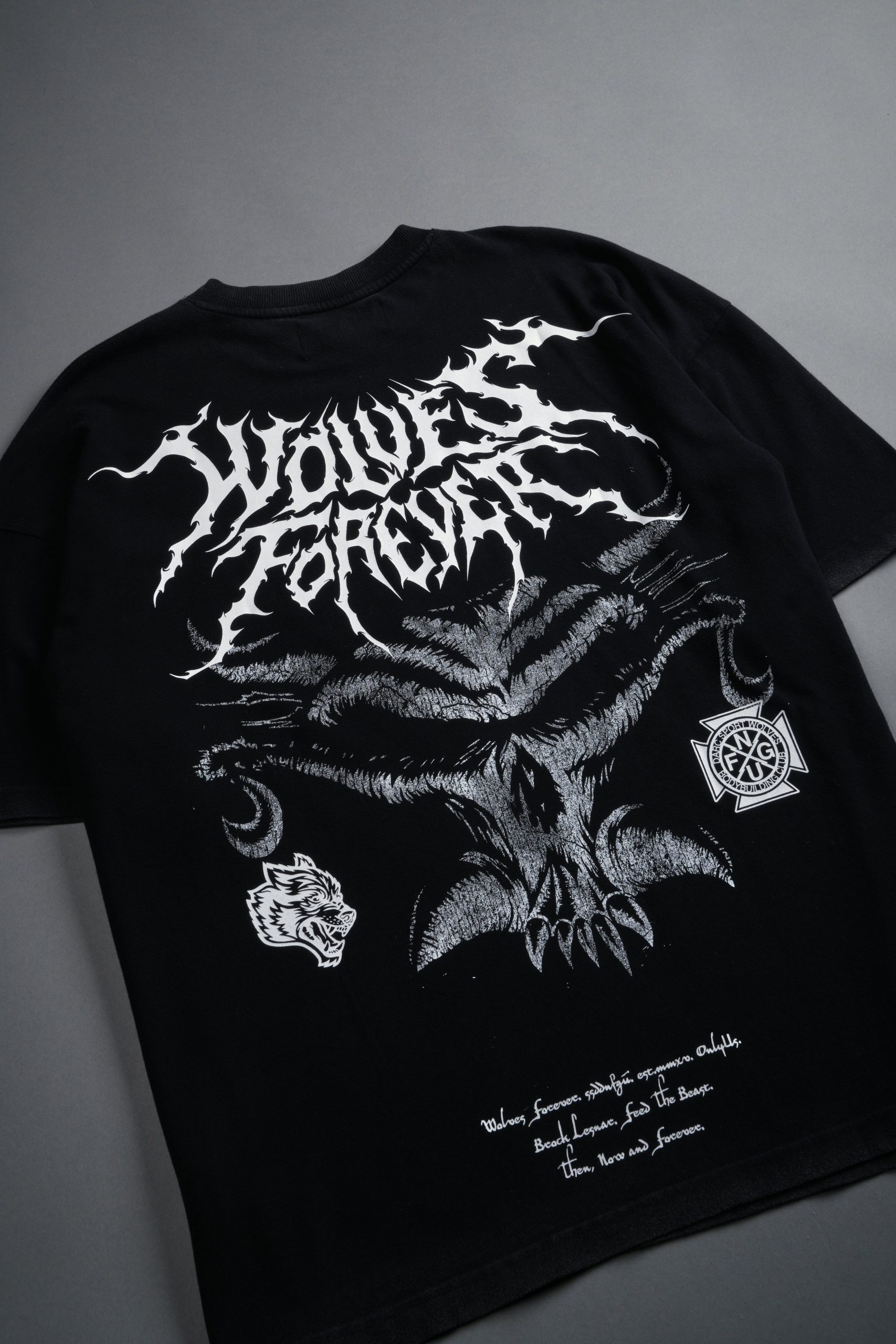 Feed the Beast Premium Oversized Tee in Black - Image 10