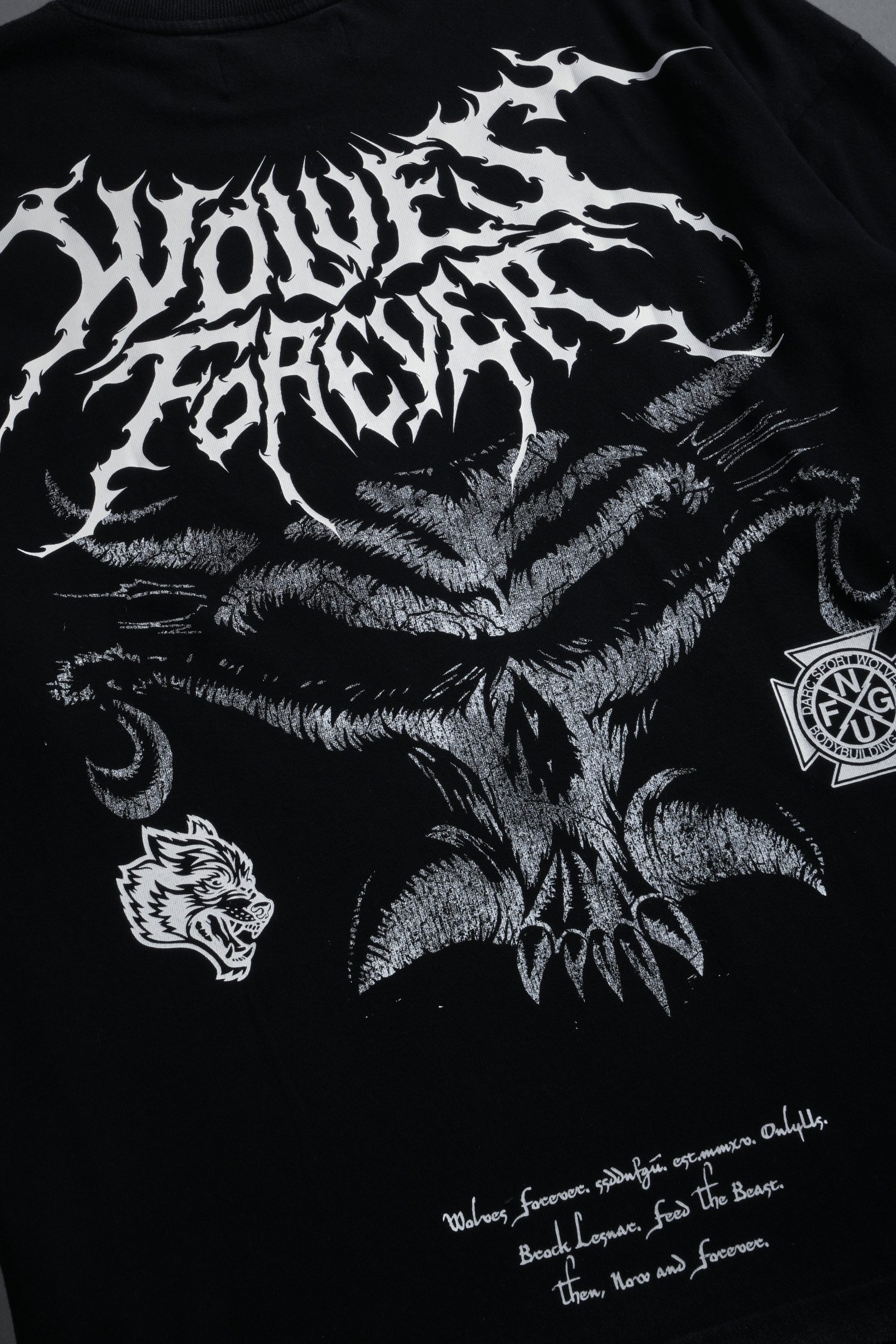 Feed the Beast Premium Oversized Tee in Black - Image 11