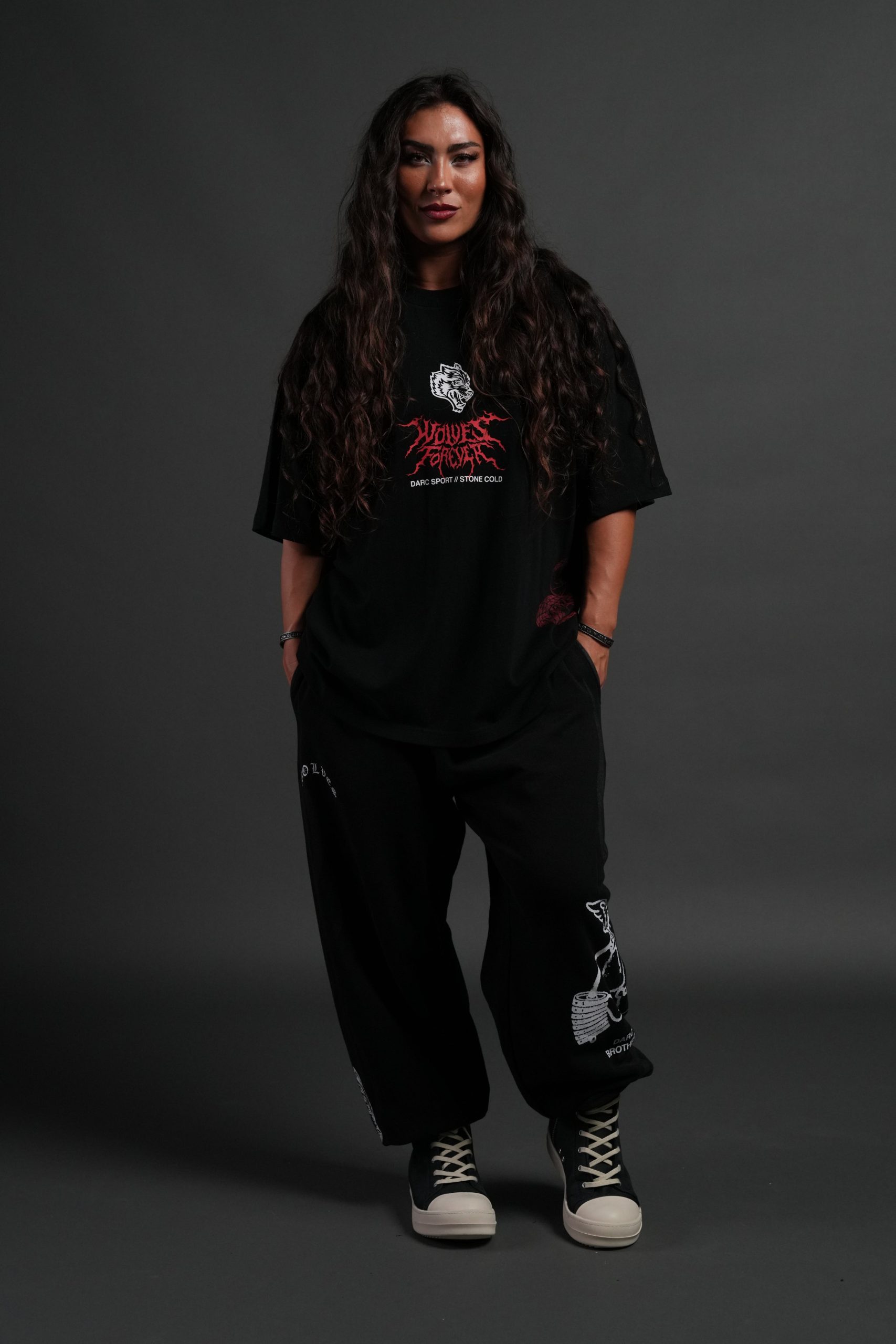 Stone Cold Law Premium Oversized Tee in Black - Image 11