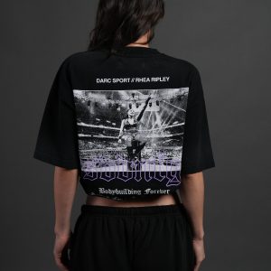 Rhea Forever Grunge Tee in Black Drift Wash