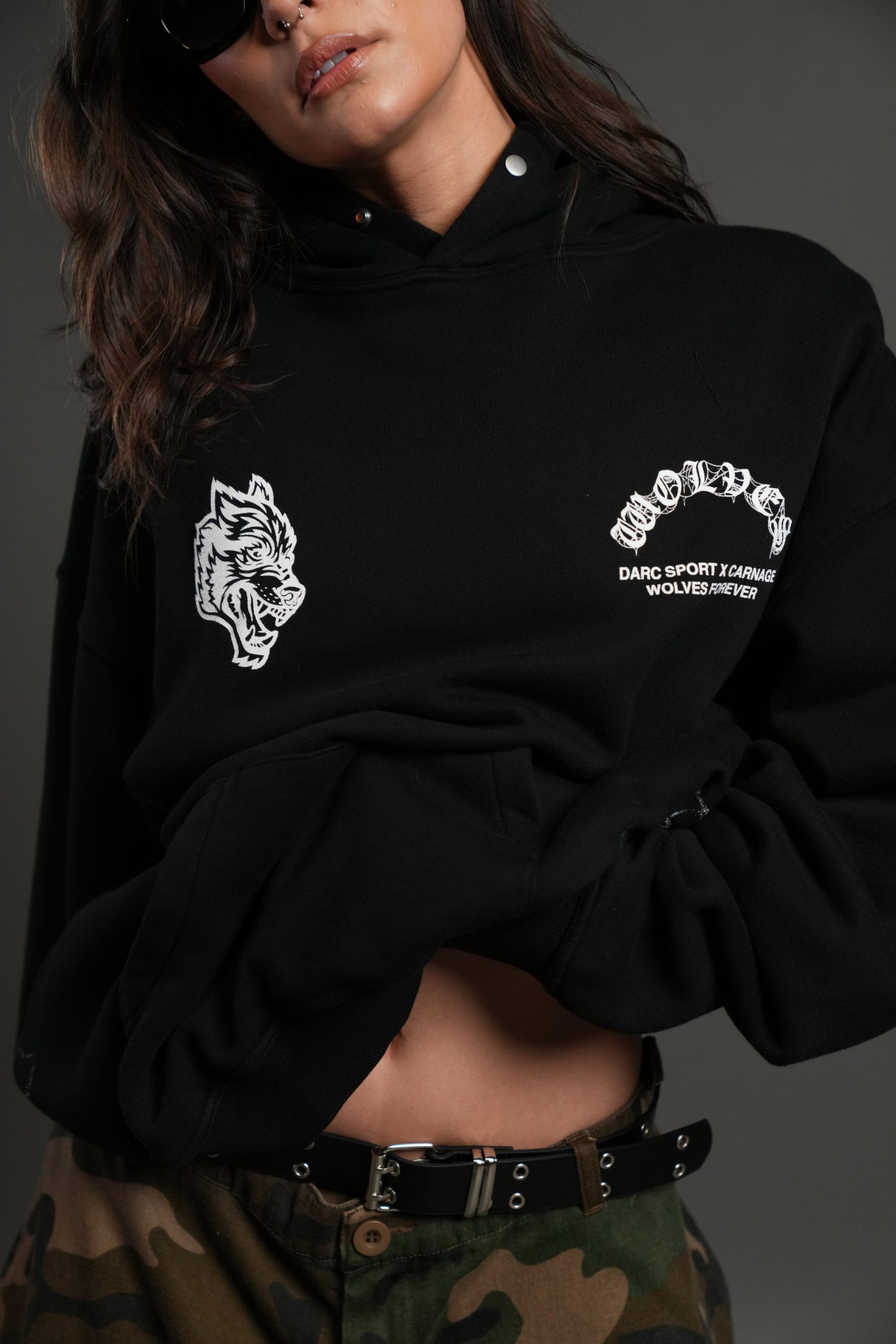 Carnage Forever Pierce Hoodie in Black - Image 17