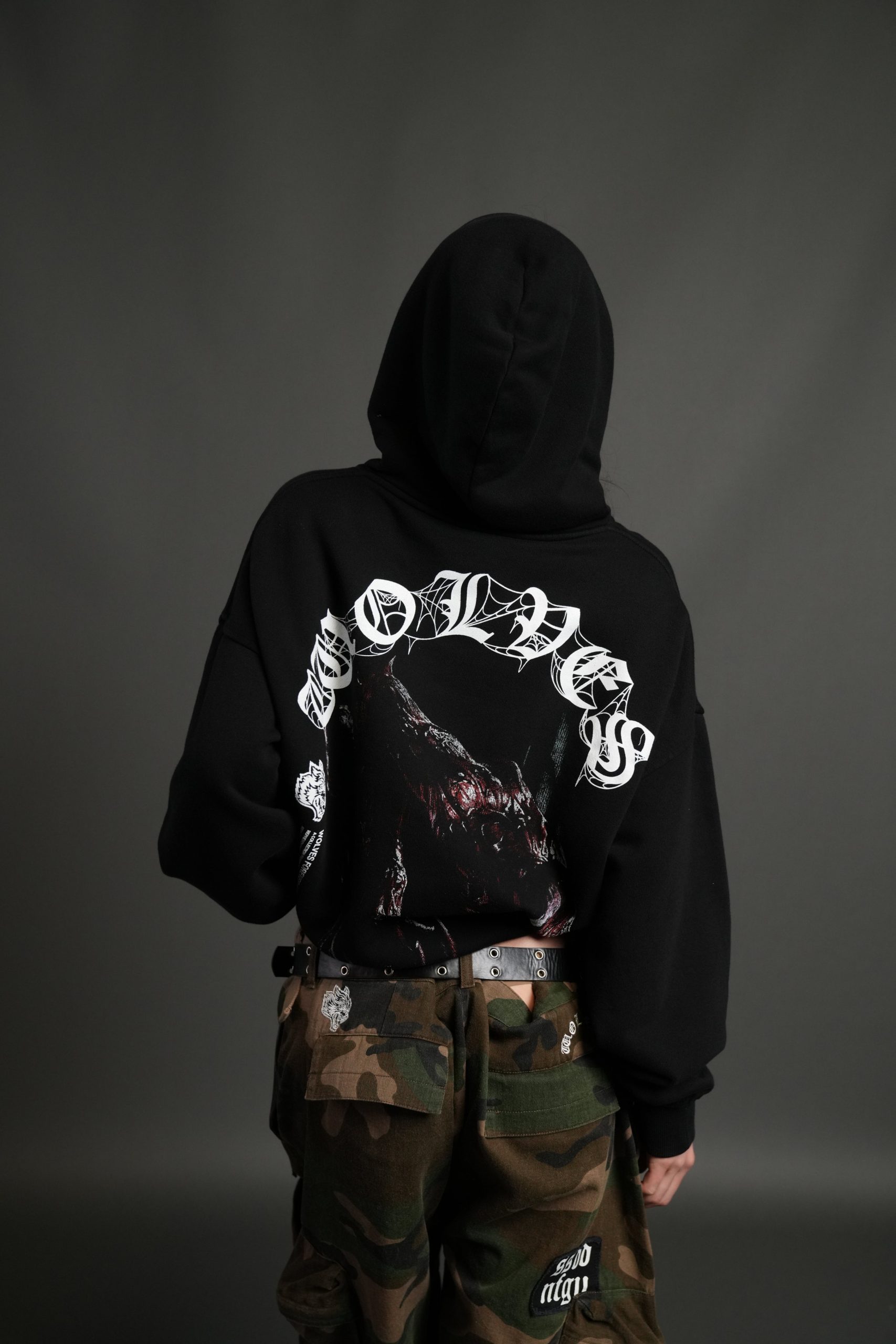 Carnage Forever Pierce Hoodie in Black - Image 6
