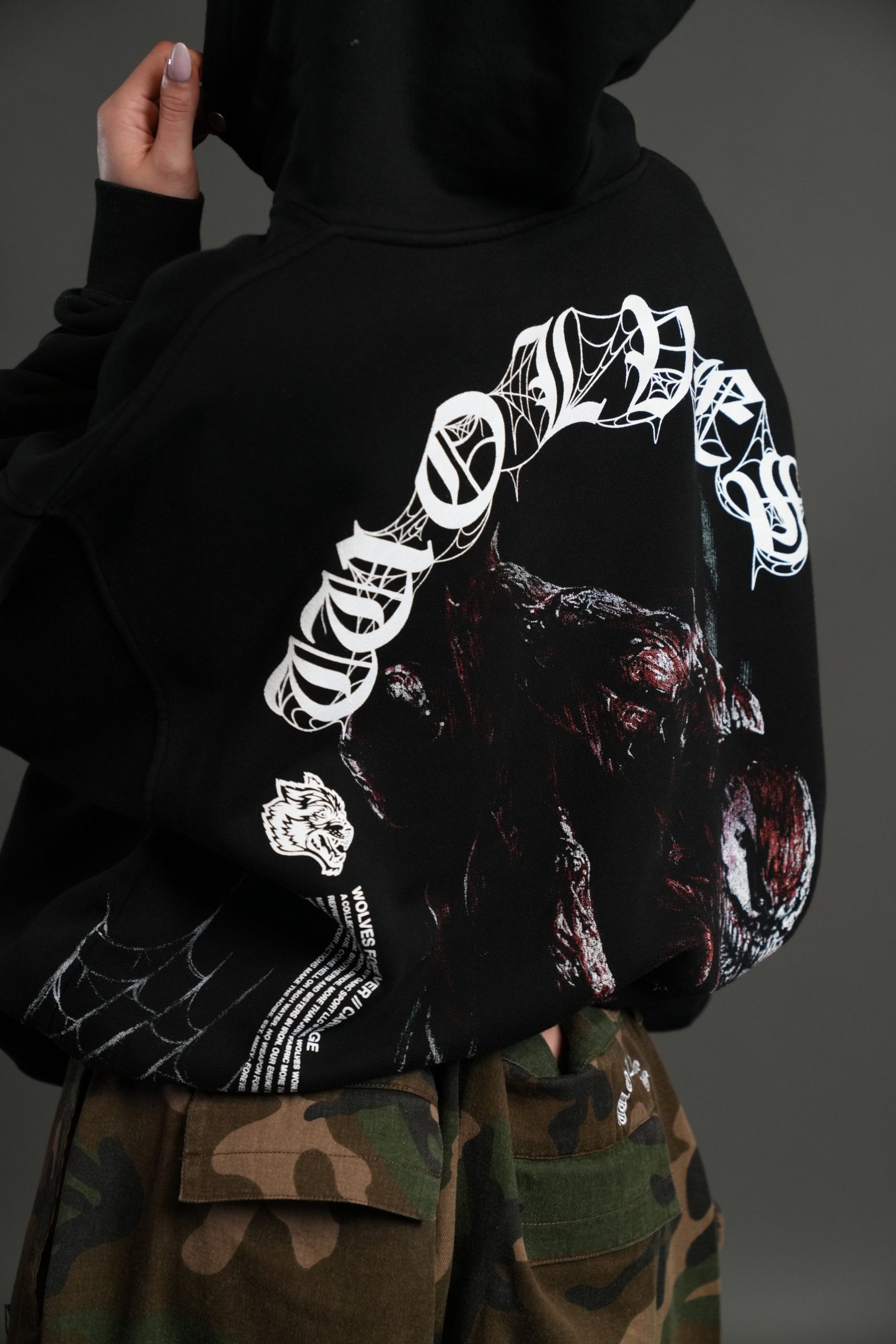 Carnage Forever Pierce Hoodie in Black - Image 18
