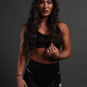 Hellfire Maya Soft Seamless Bra in Black