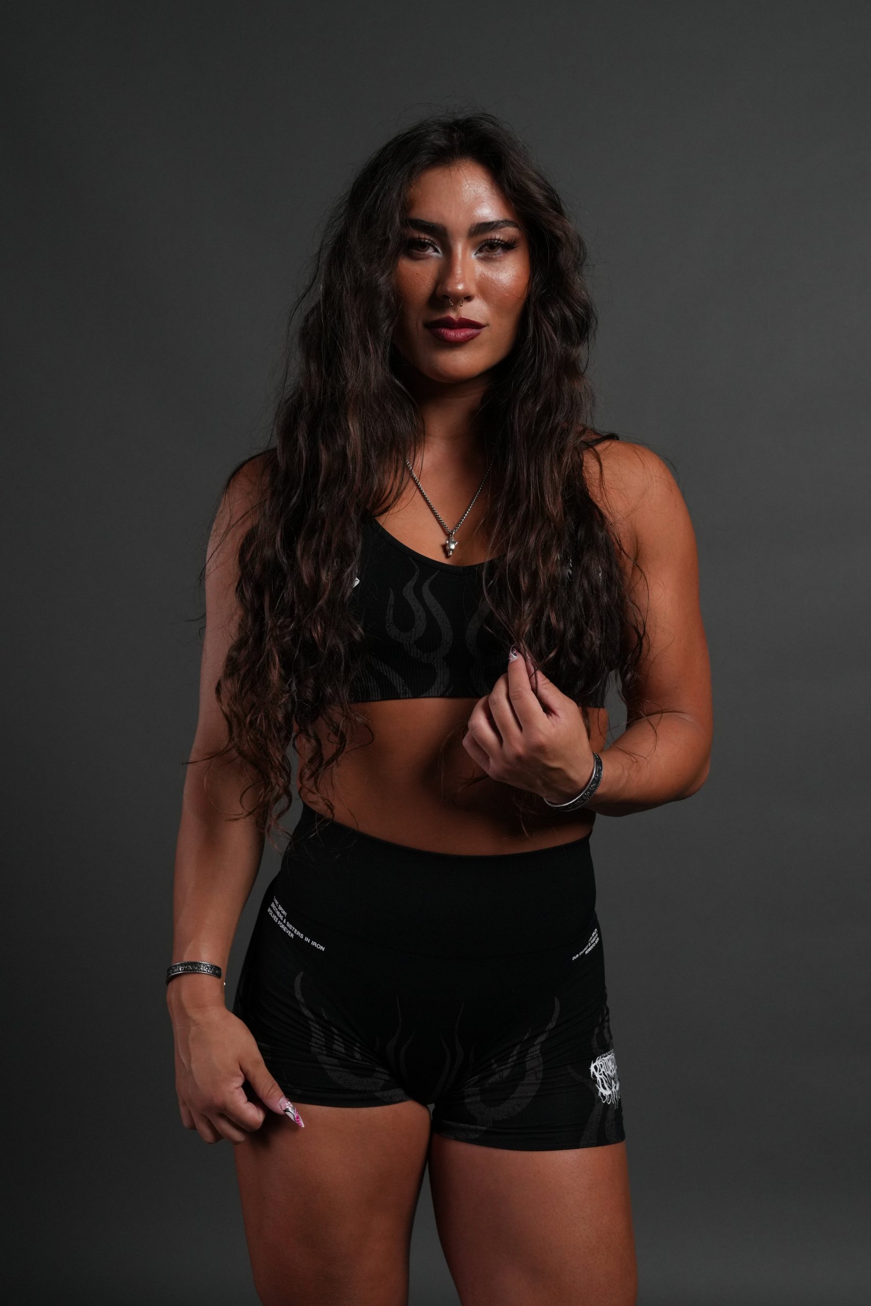 Hellfire Maya Soft Seamless Bra in Black