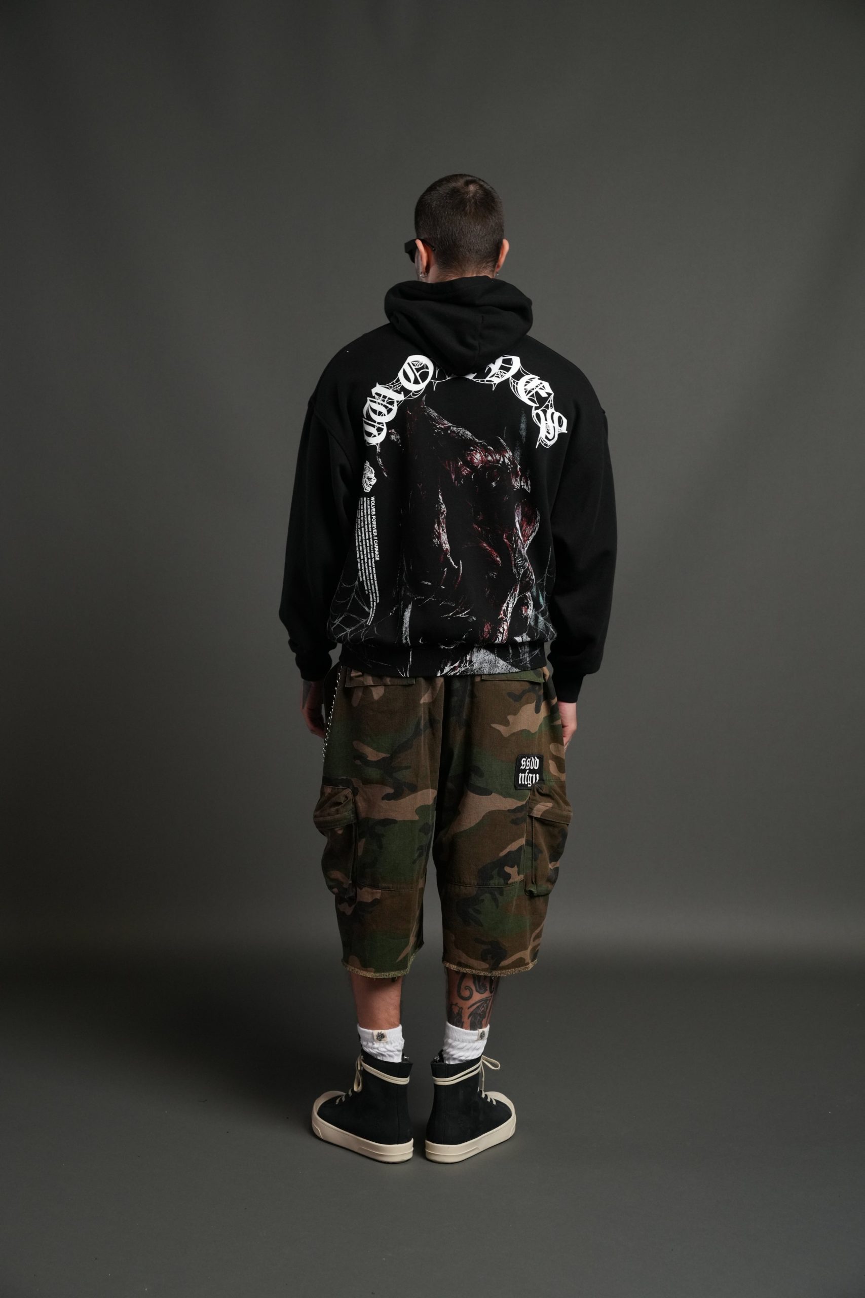 Carnage Forever Pierce Hoodie in Black - Image 8