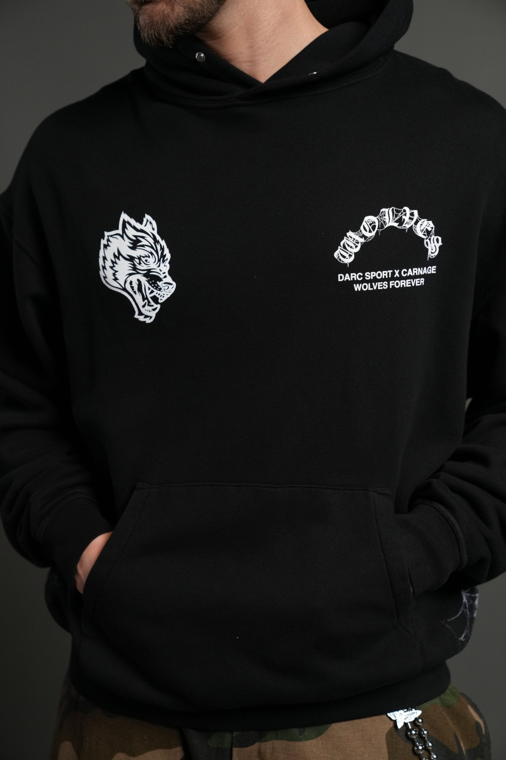 Carnage Forever Pierce Hoodie in Black - Image 15