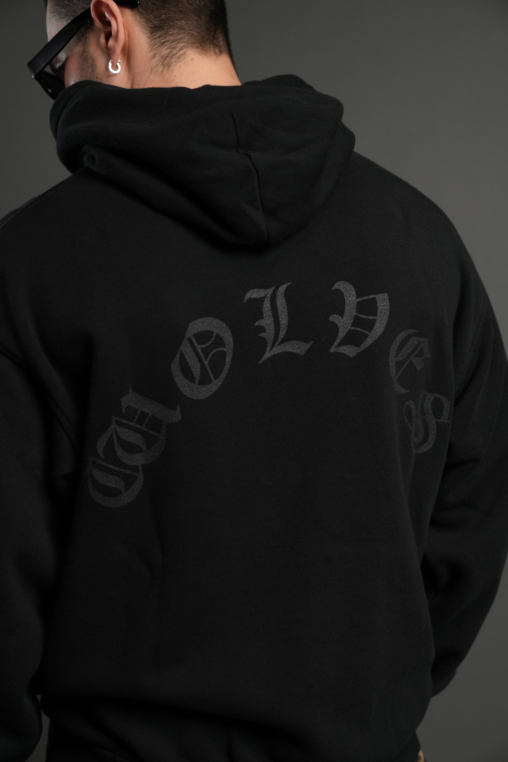 Mickey Mouse Pierce Hoodie in Black - Image 15