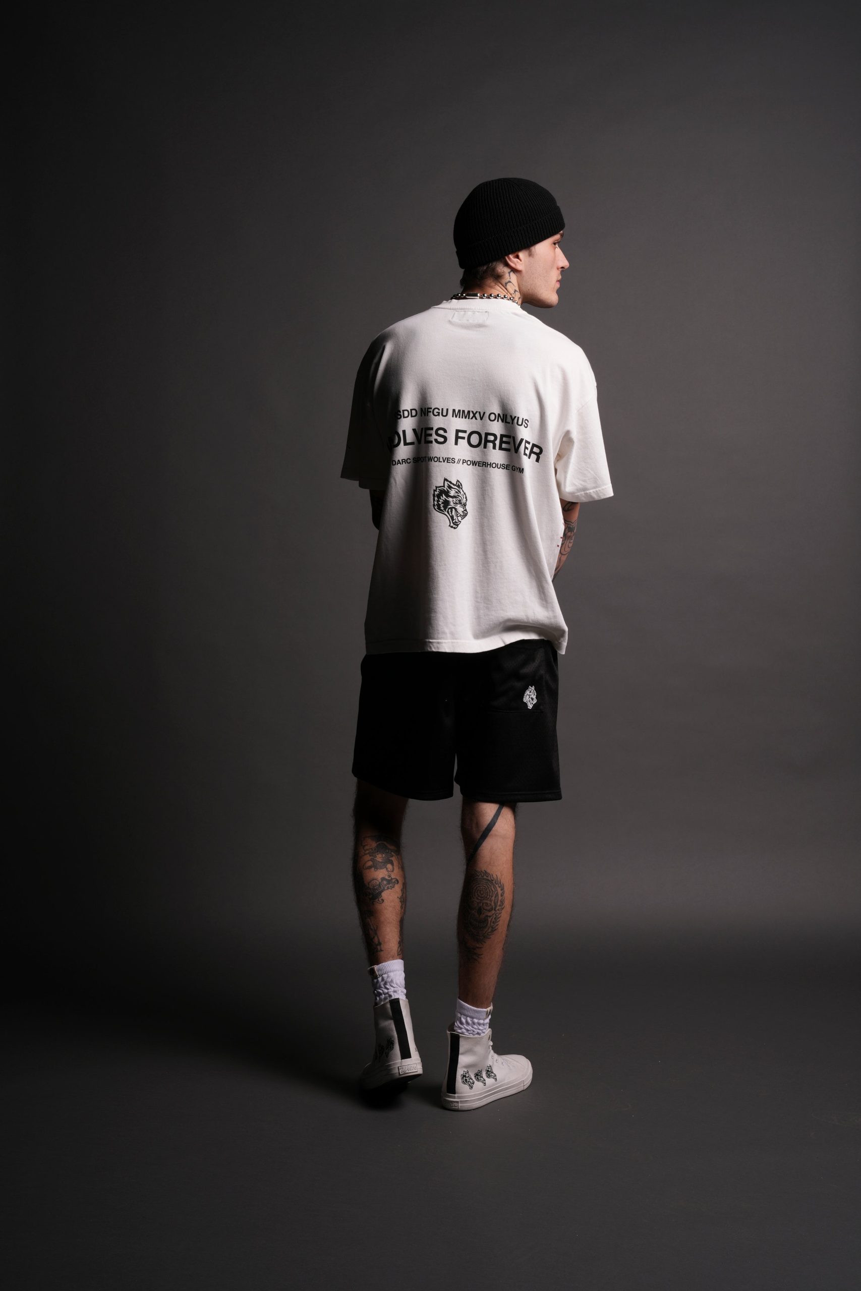 NFGU Powerhouse Mesh Shorts in Black - Image 9