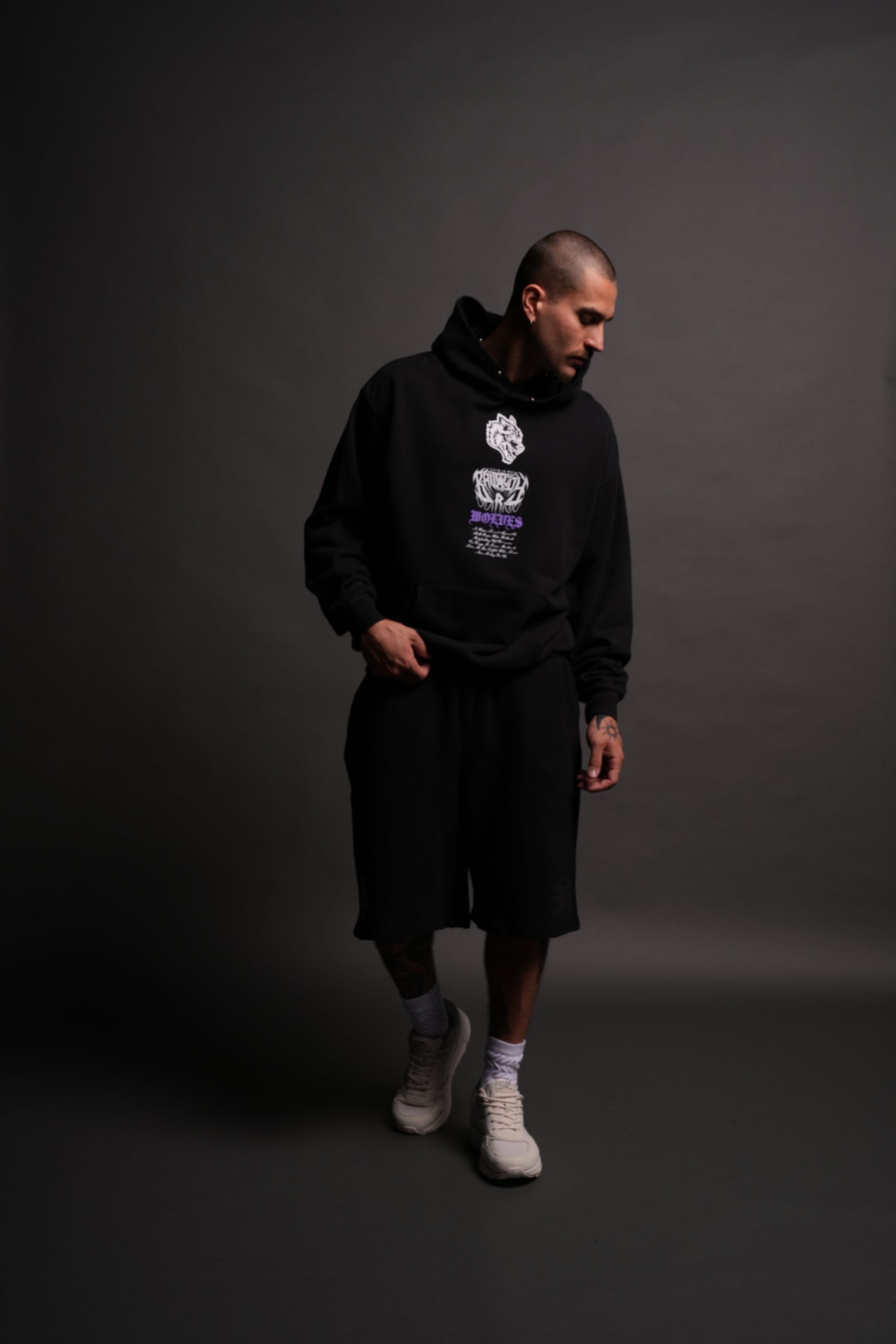 Brutality Pierce Hoodie in Black - Image 6