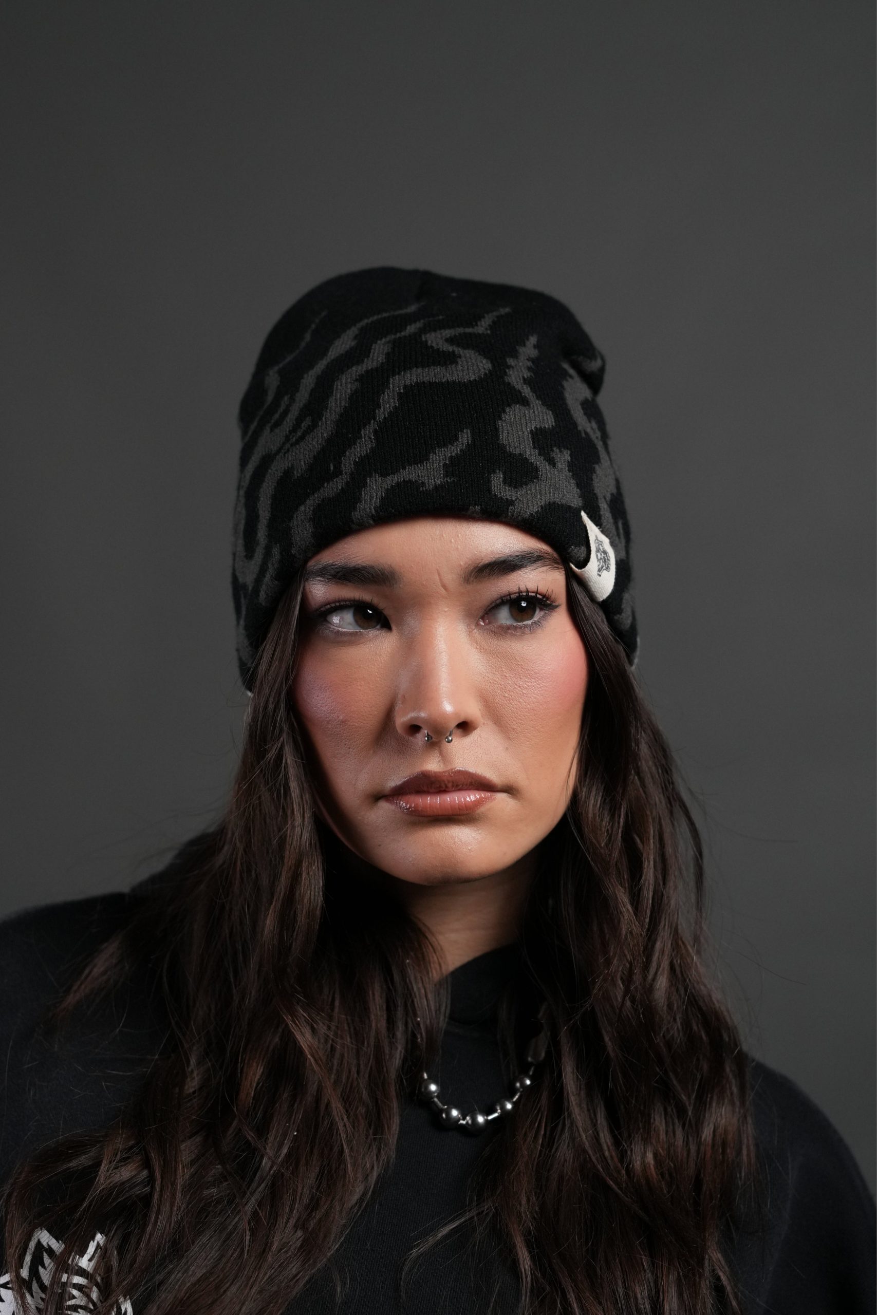 Big Brock Cap Beanie in Black - Image 4