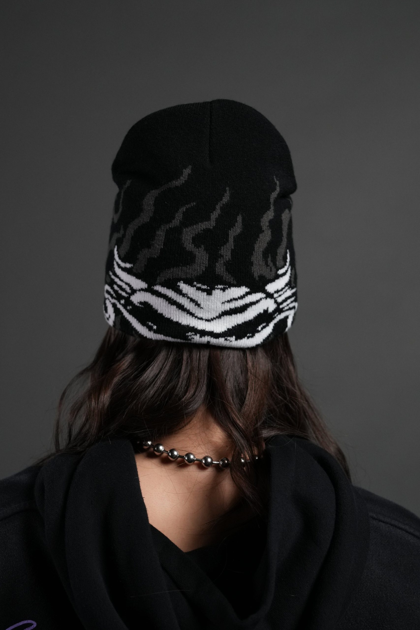 Big Brock Cap Beanie in Black - Image 2