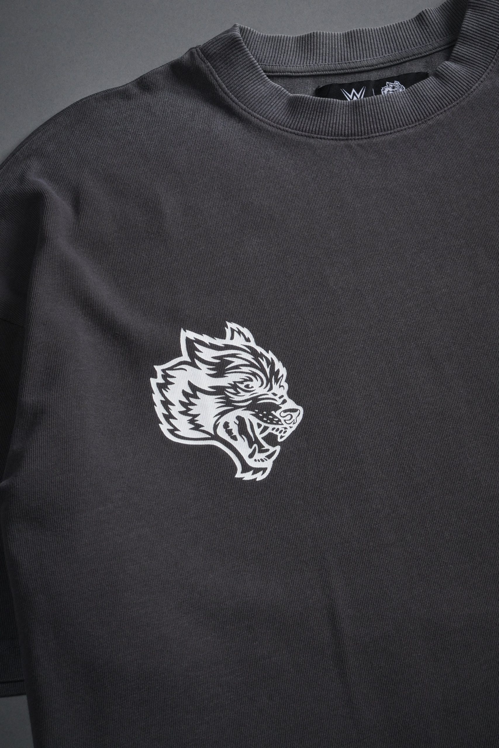 Feed the Beast Premium Oversized Tee in Wolf Gray - Image 9