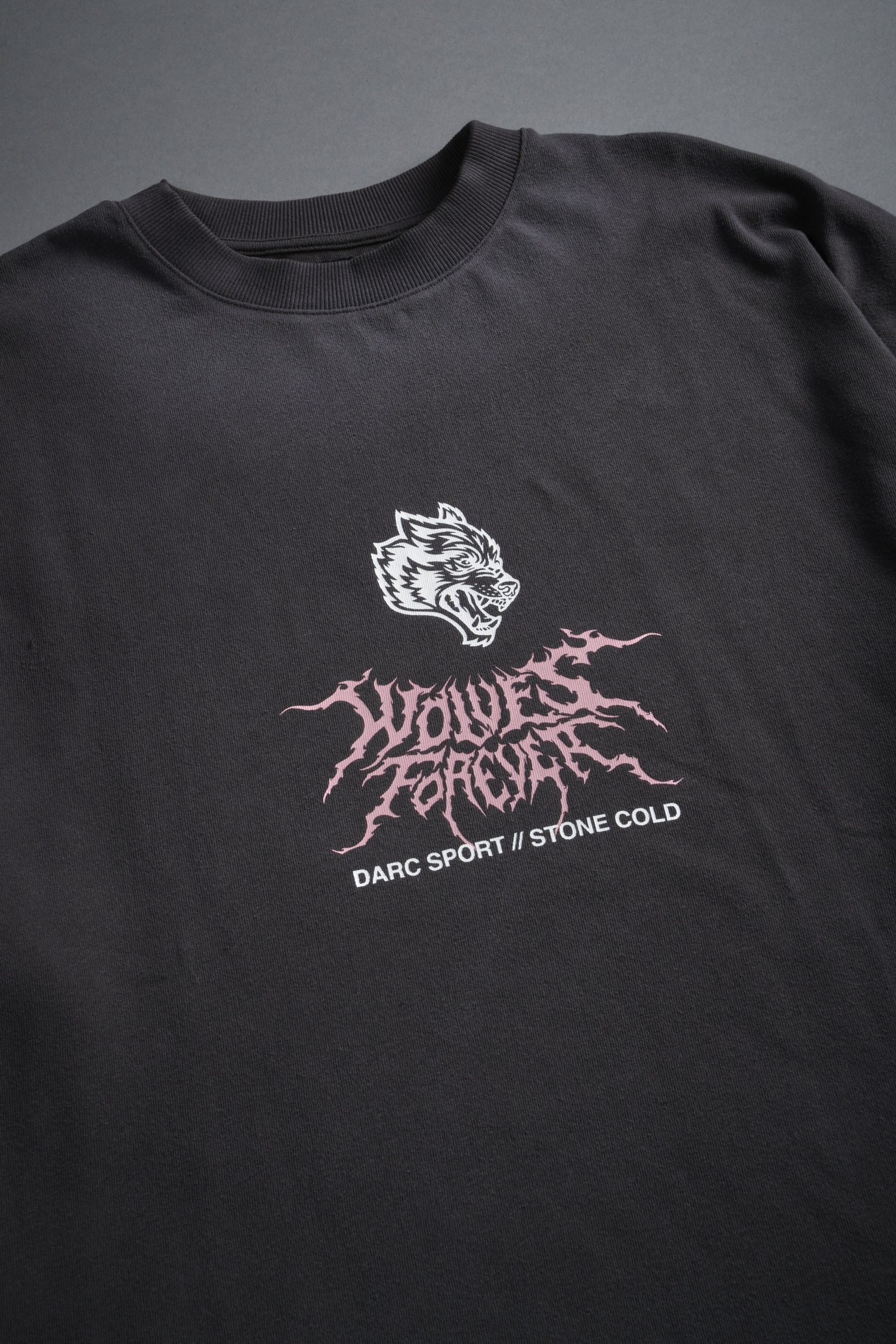 Stone Cold Law Premium Oversized Tee in Wolf Gray Drift Wash - Image 9