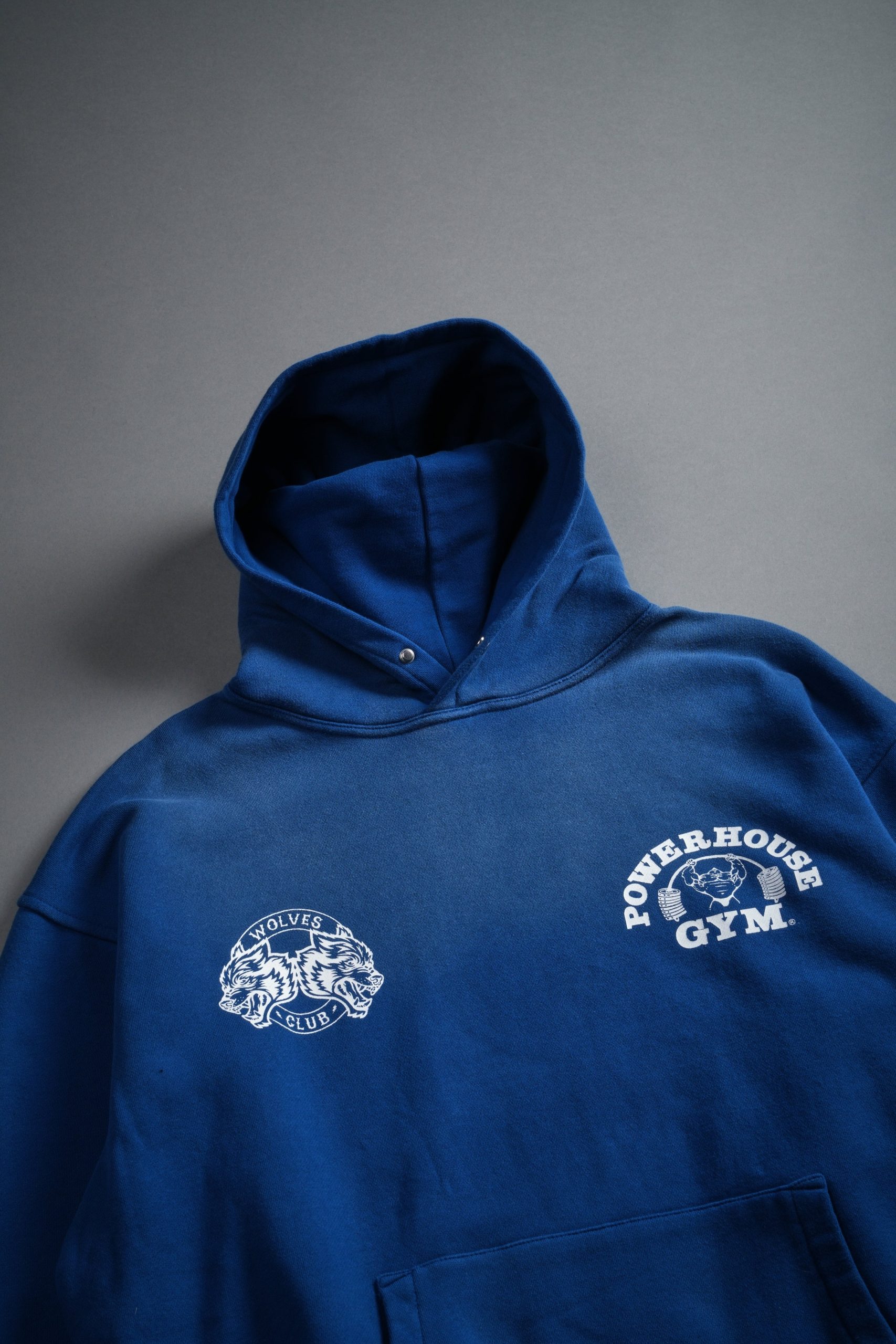 Powerhouse Hesh Pierce Hoodie in Darc Cobalt Drift Wash - Image 9
