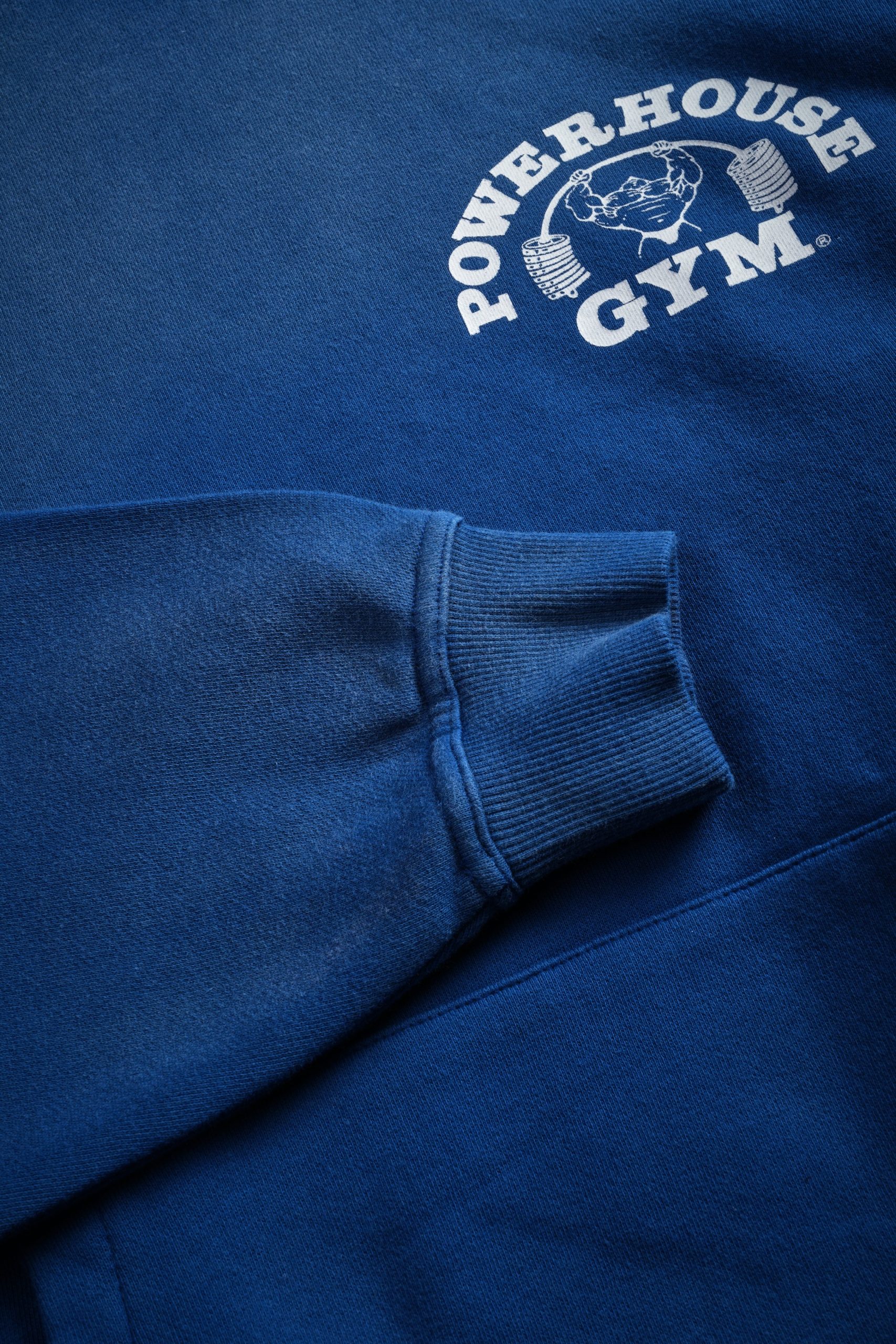 Powerhouse Hesh Pierce Hoodie in Darc Cobalt Drift Wash - Image 10