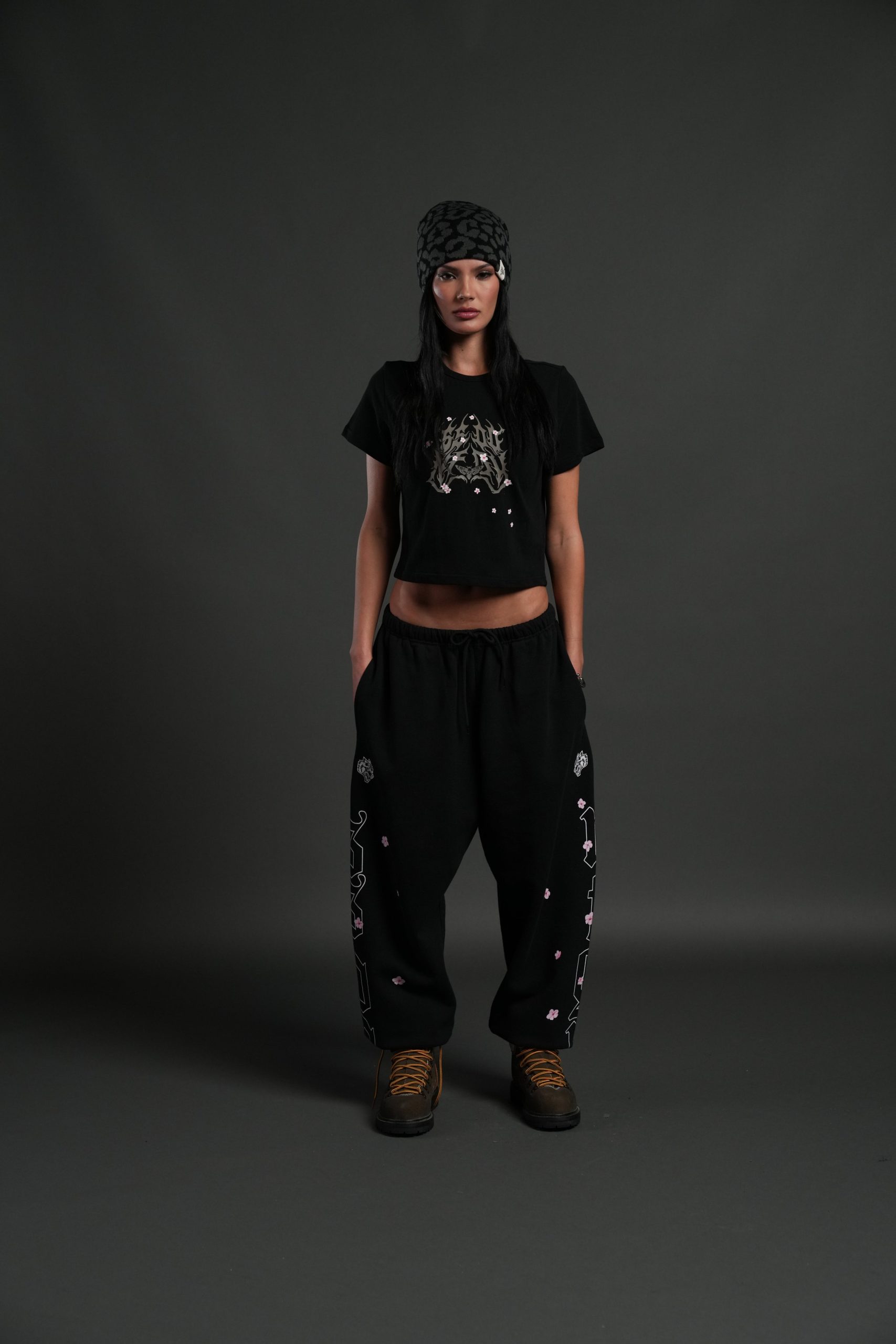 SSDDNFGU Metal Timeless Tee in Black - Image 3