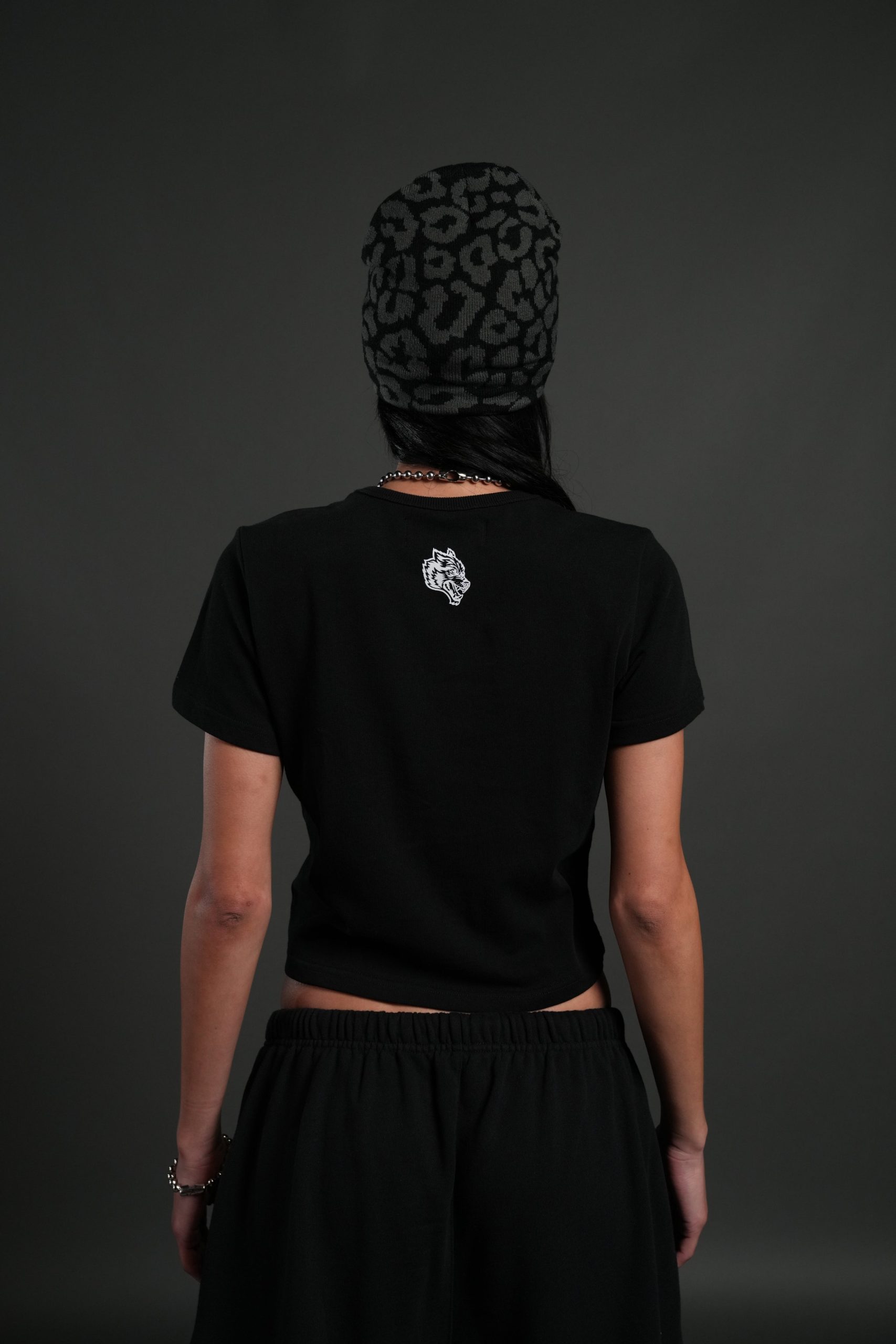 SSDDNFGU Metal Timeless Tee in Black - Image 2