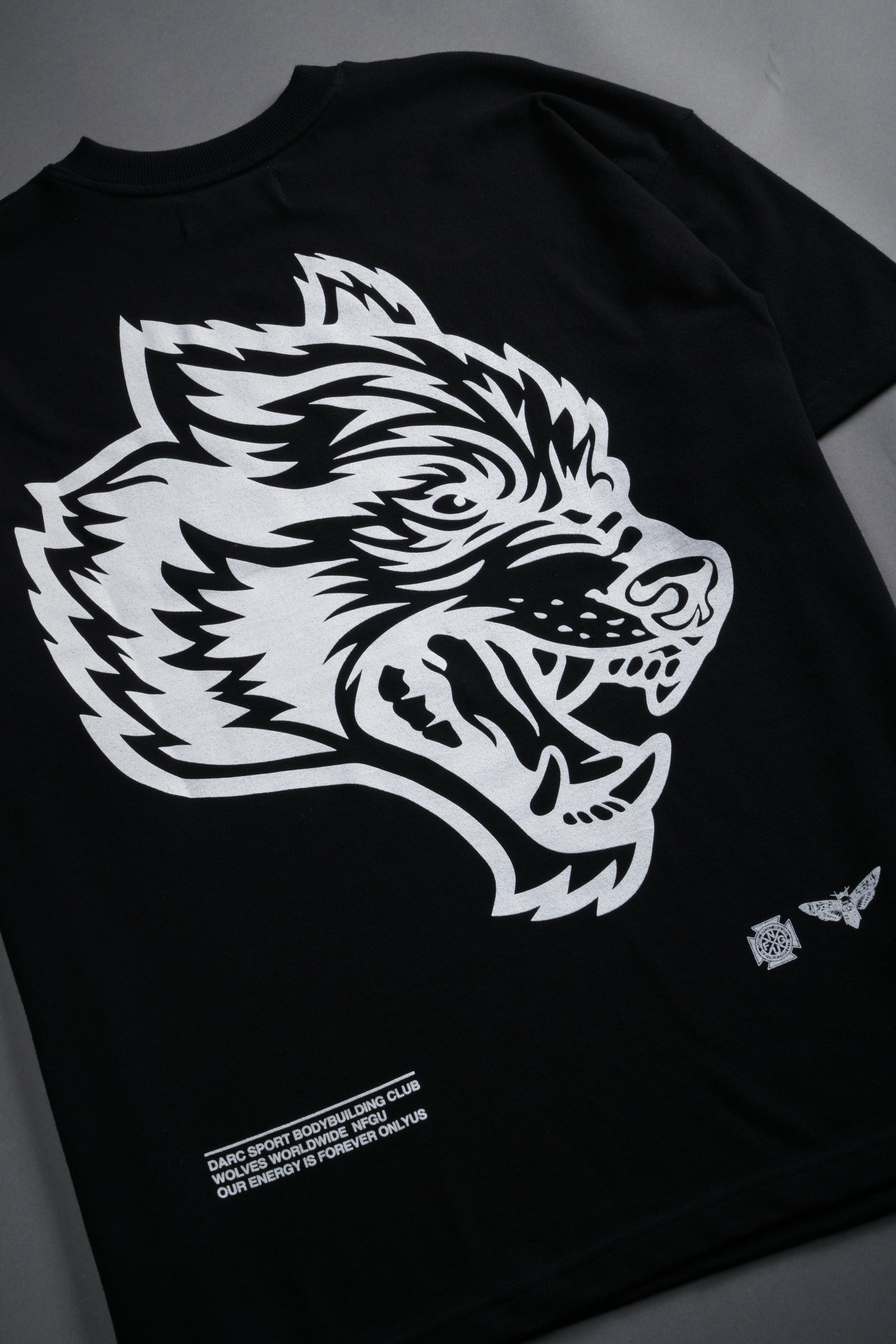 Respect Us Premium Oversized Tee in Black - Image 4