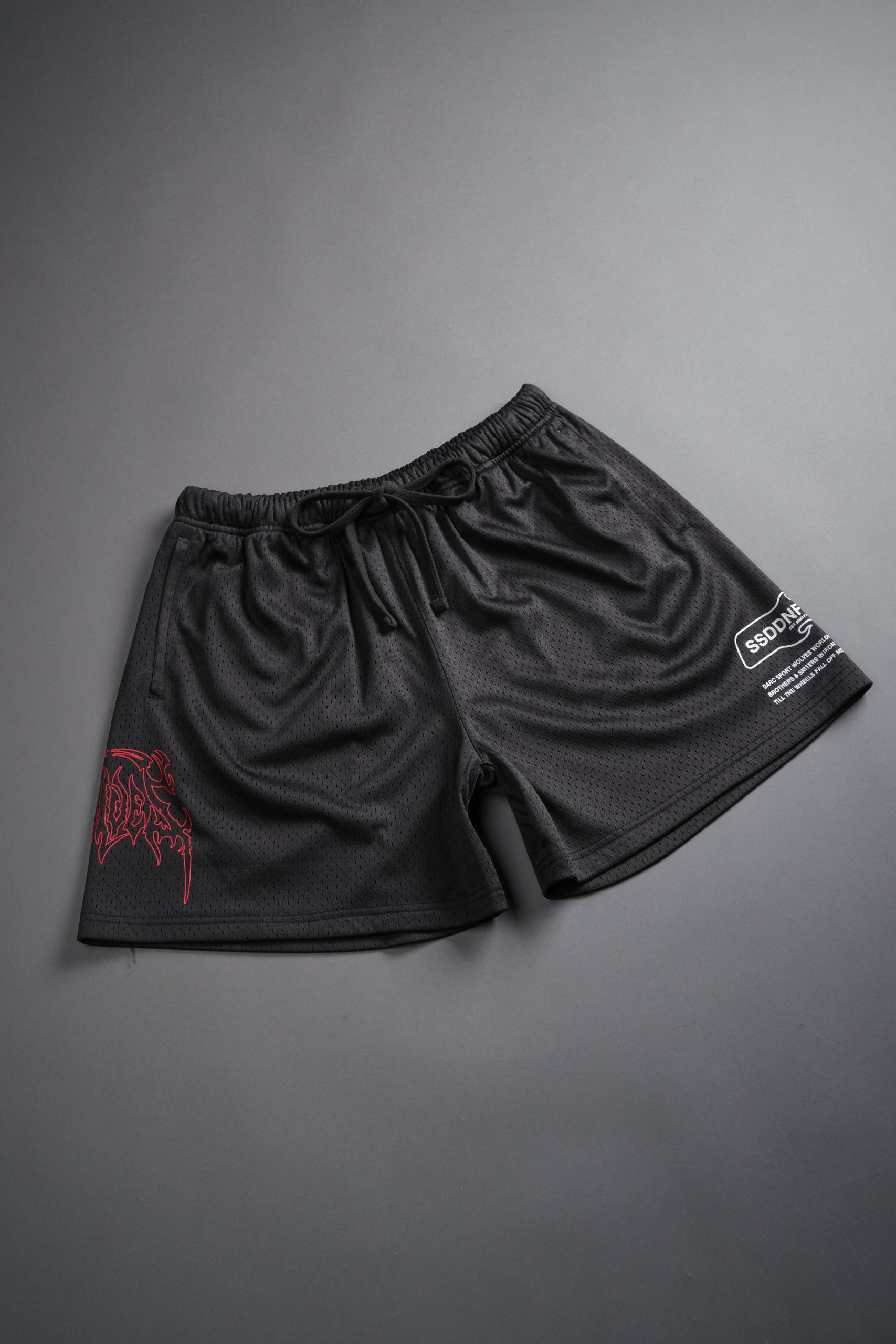 Shadow Hesh Mesh Shorts in Wolf Gray - Image 8