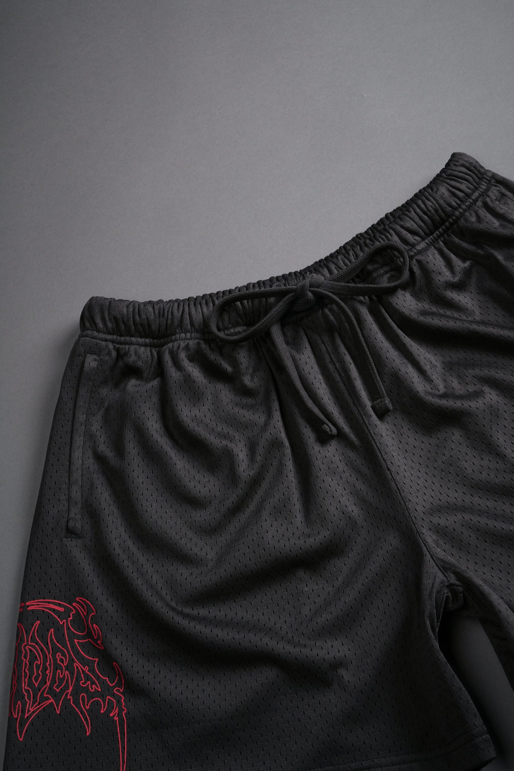 Shadow Hesh Mesh Shorts in Wolf Gray - Image 9