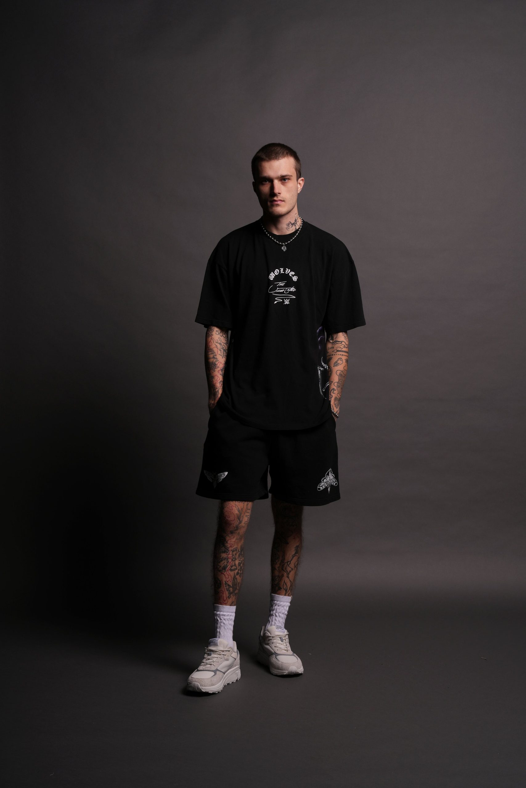 Snake Eyes Side By Side Series Oversized Tee in Black - Image 4