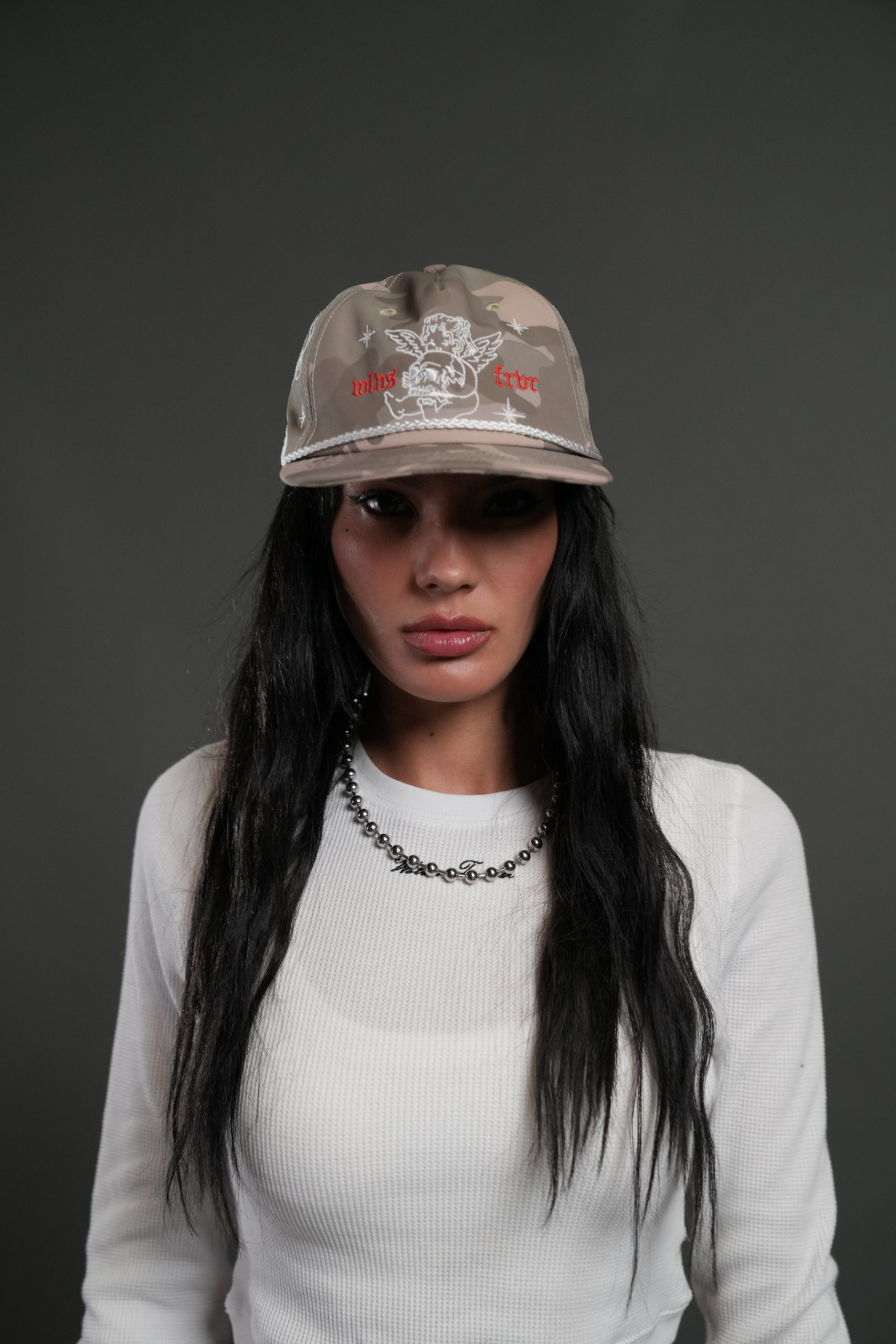Oni Wolves Paradise Hat in Lush Vintage Woodland Camo - Image 2