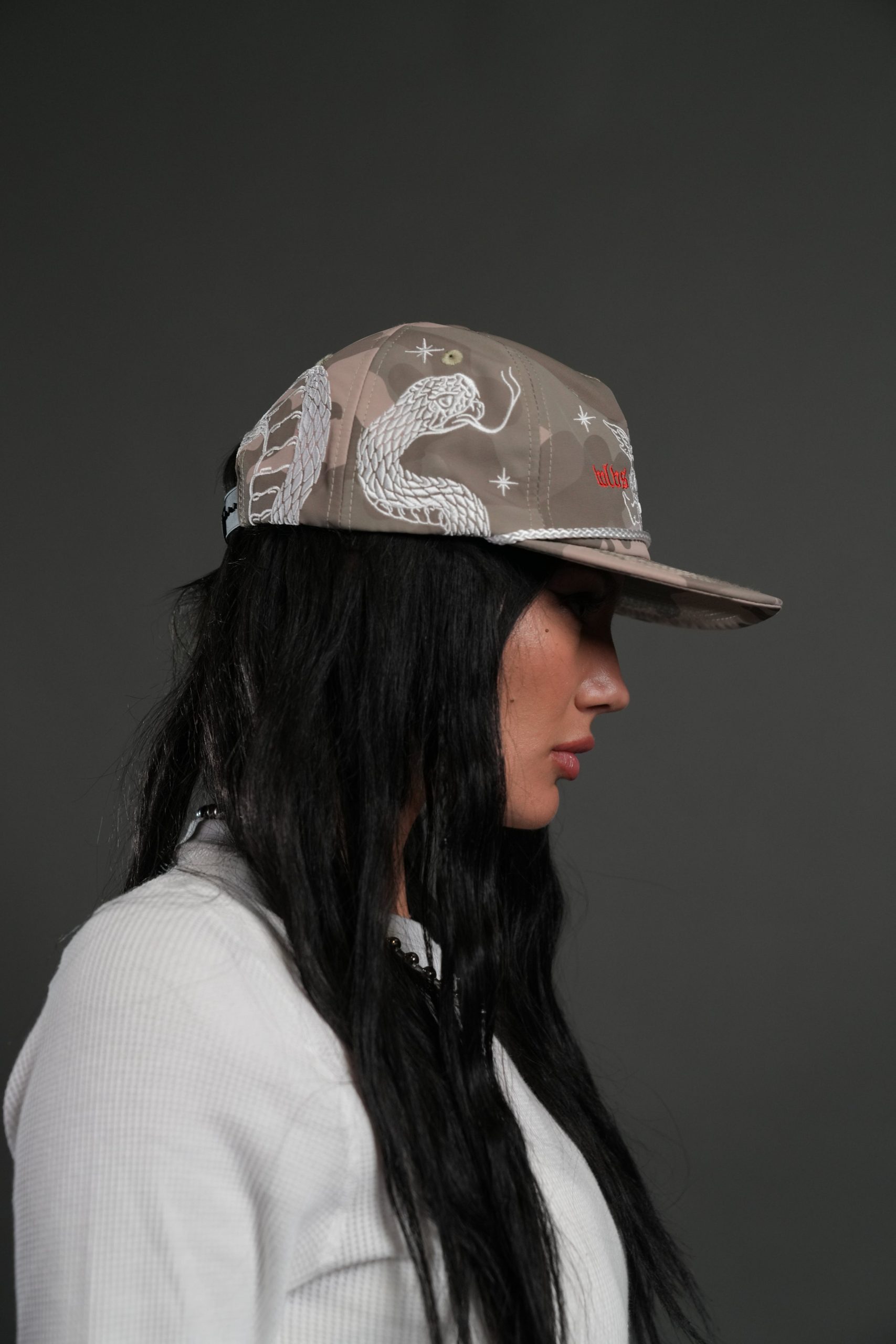 Oni Wolves Paradise Hat in Lush Vintage Woodland Camo - Image 6