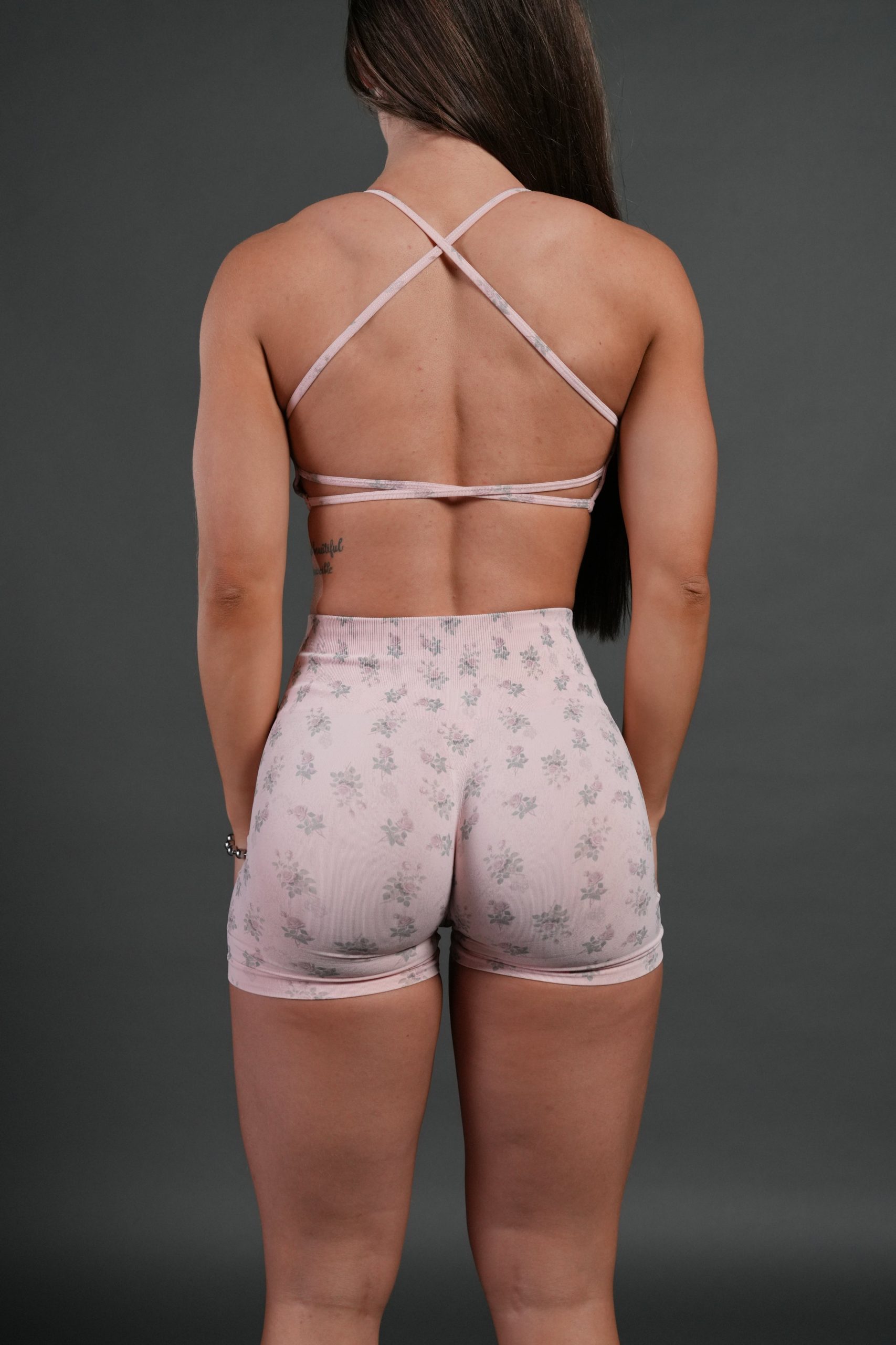Love You Not Stella Soft Seamless Shorts in Warm Blush Rose - Image 4