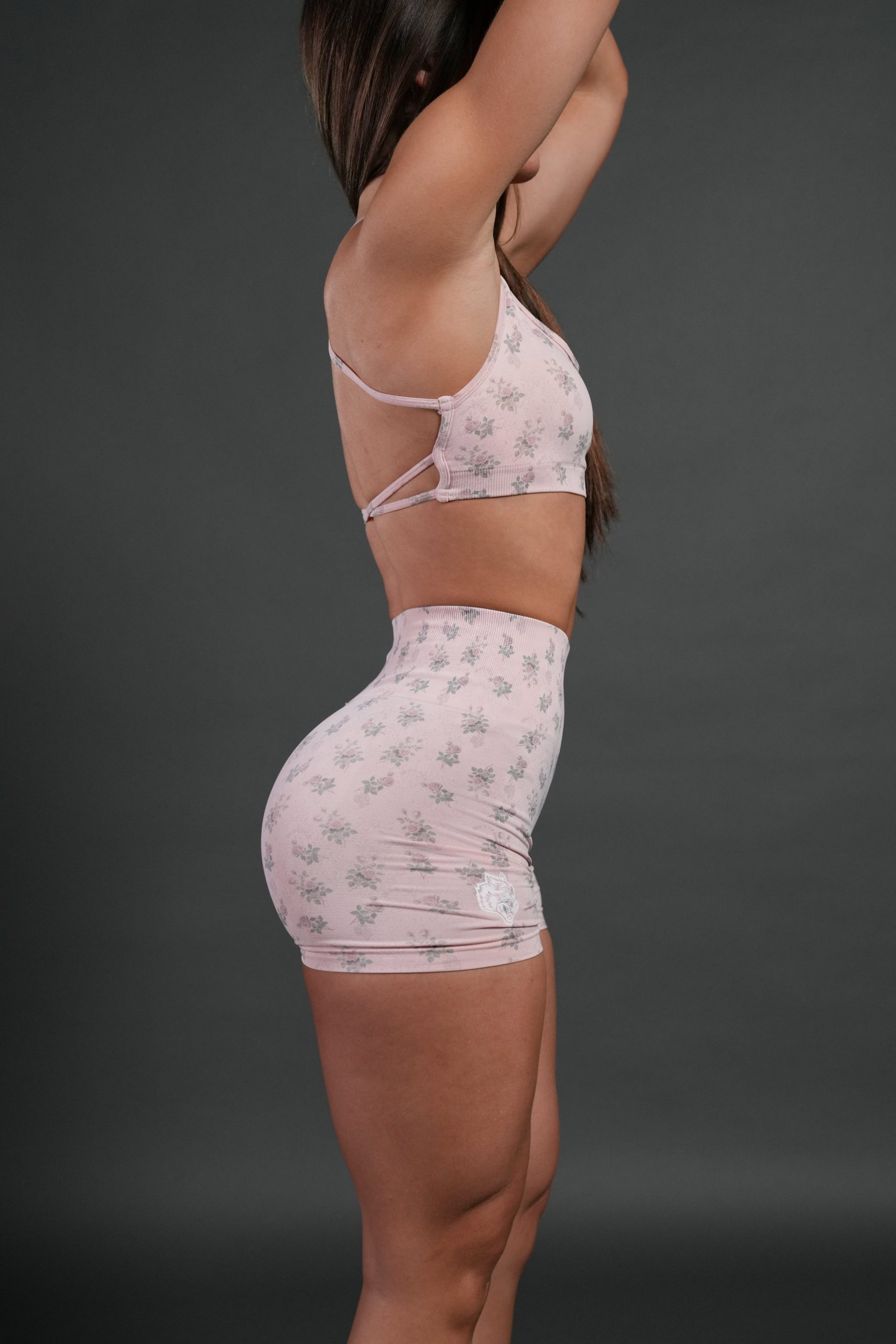 Love You Not Stella Soft Seamless Shorts in Warm Blush Rose - Image 3