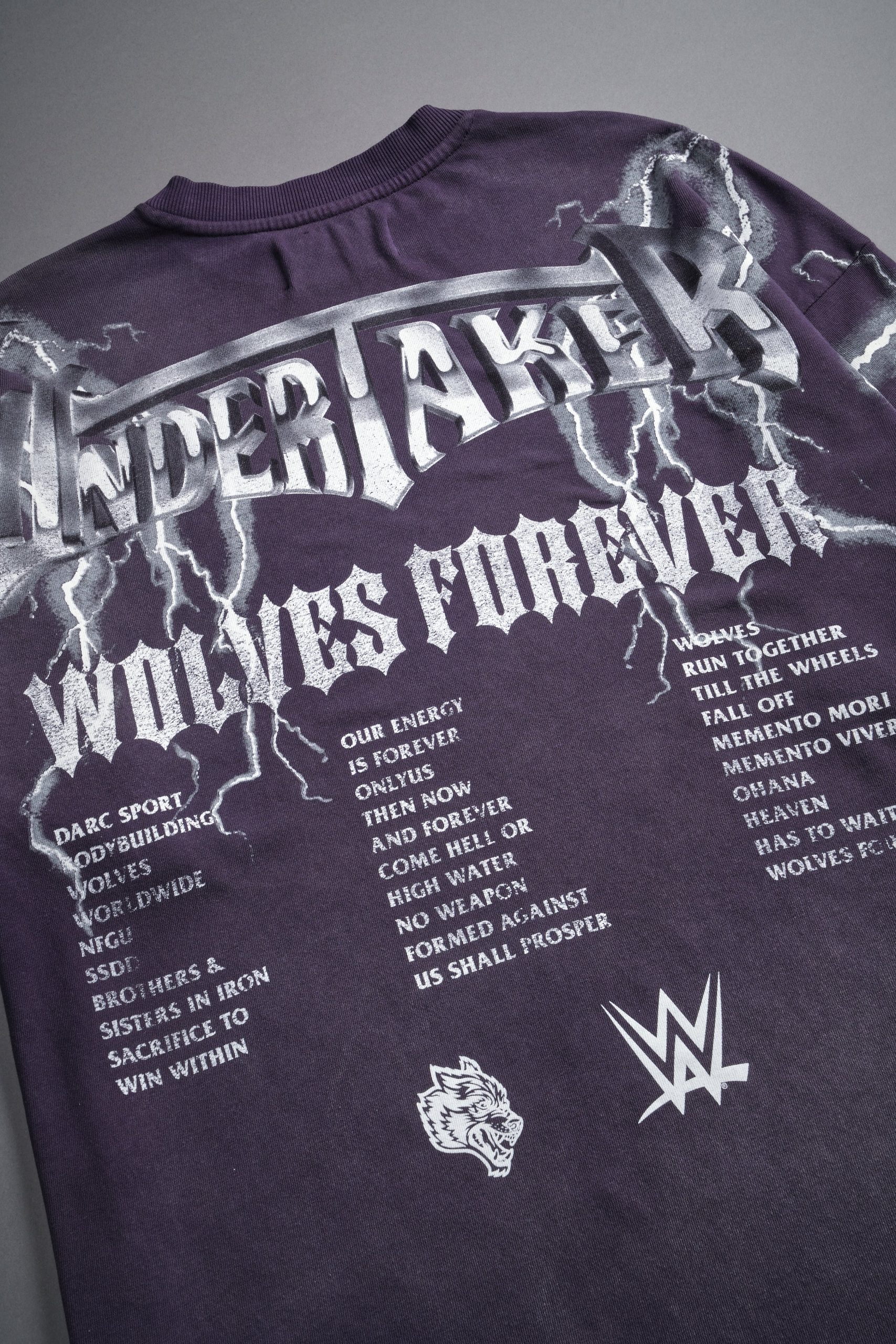 The Last Ride Premium Oversized Tee in Phantom Purple Sun Fade - Image 5