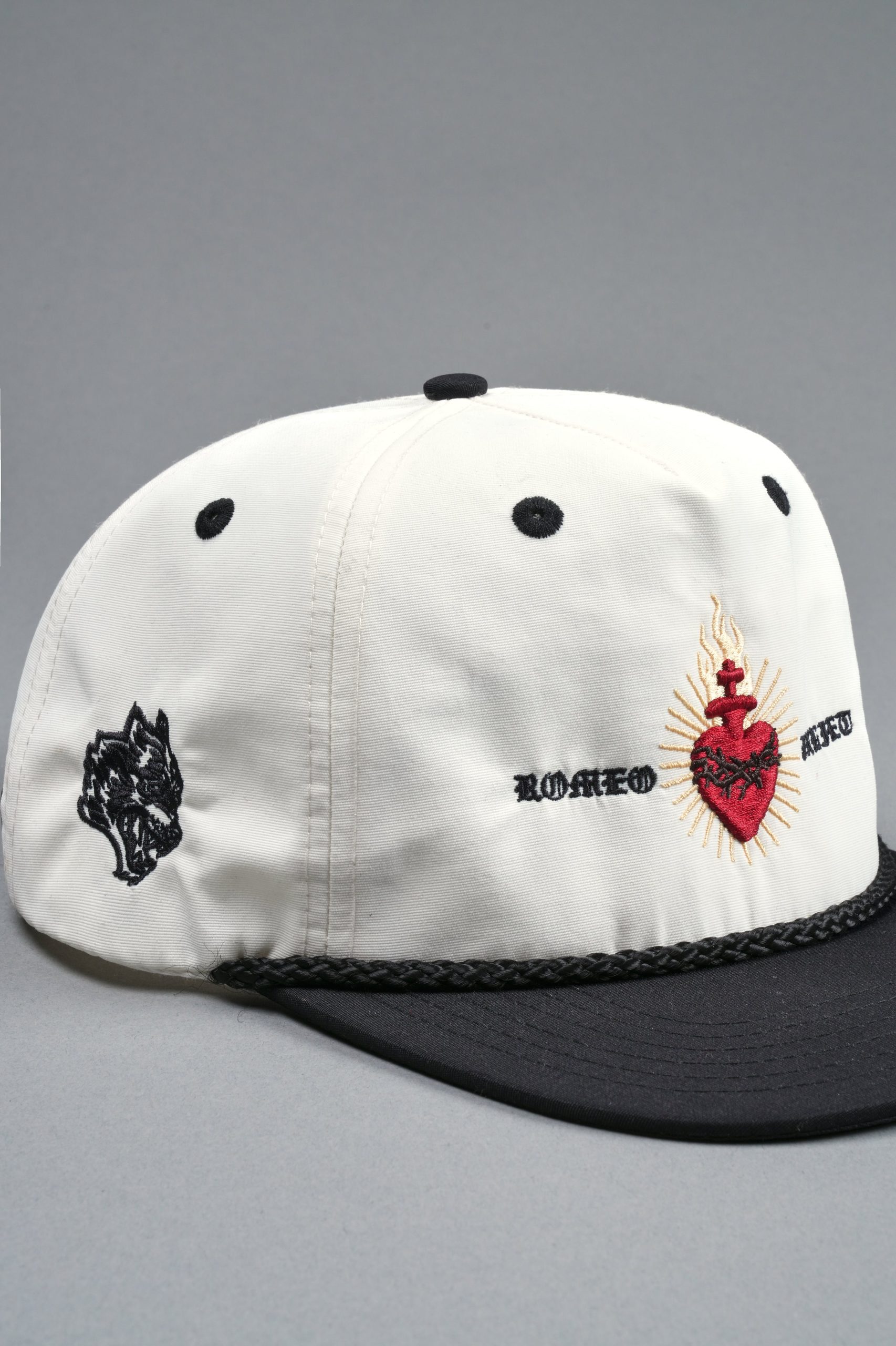 Doomed Love Paradise Hat in Cream/Black - Image 11