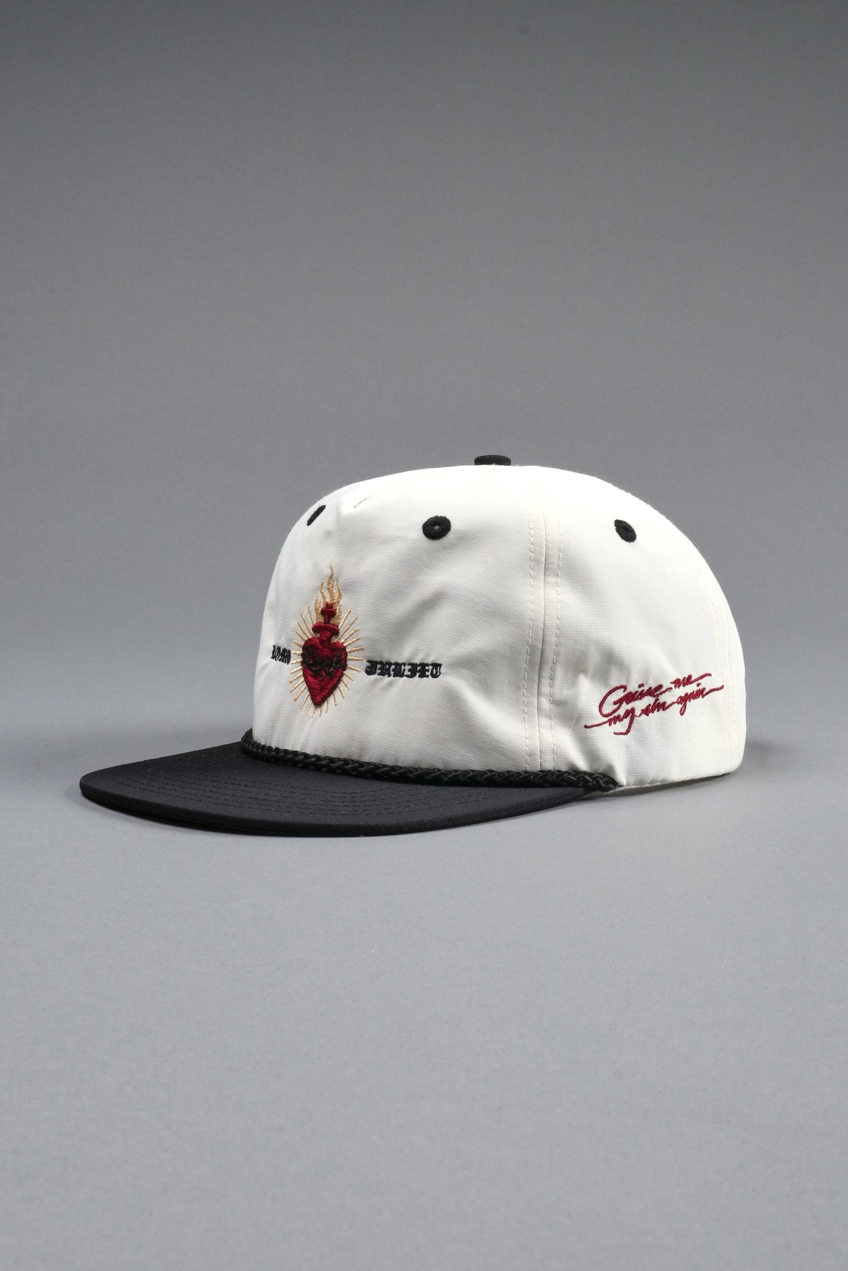 Doomed Love Paradise Hat in Cream/Black - Image 13