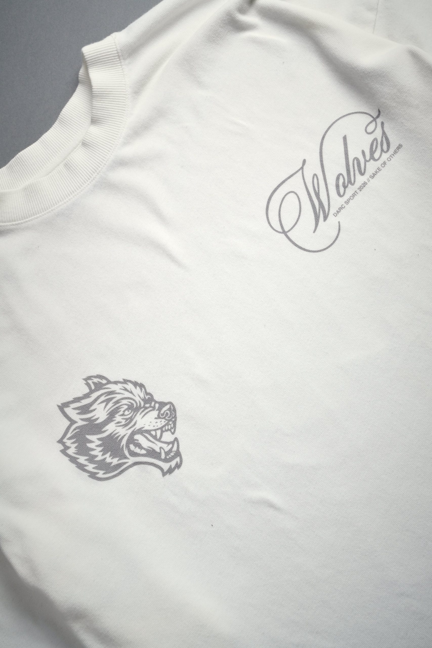 Nocturne Bloom Premium Oversized Tee in Cream - Image 7