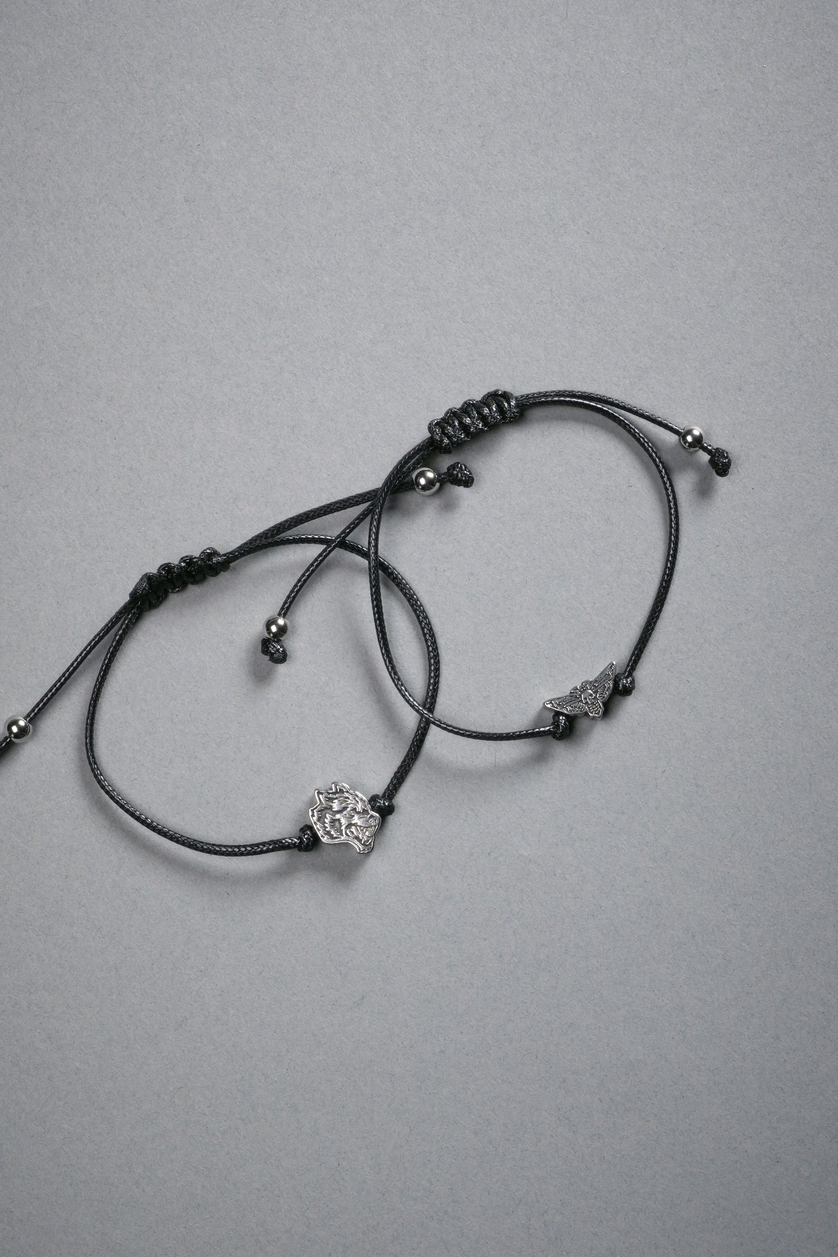 Darc Sport Icons Darc Bracelet Set in Silver/Black - Image 4