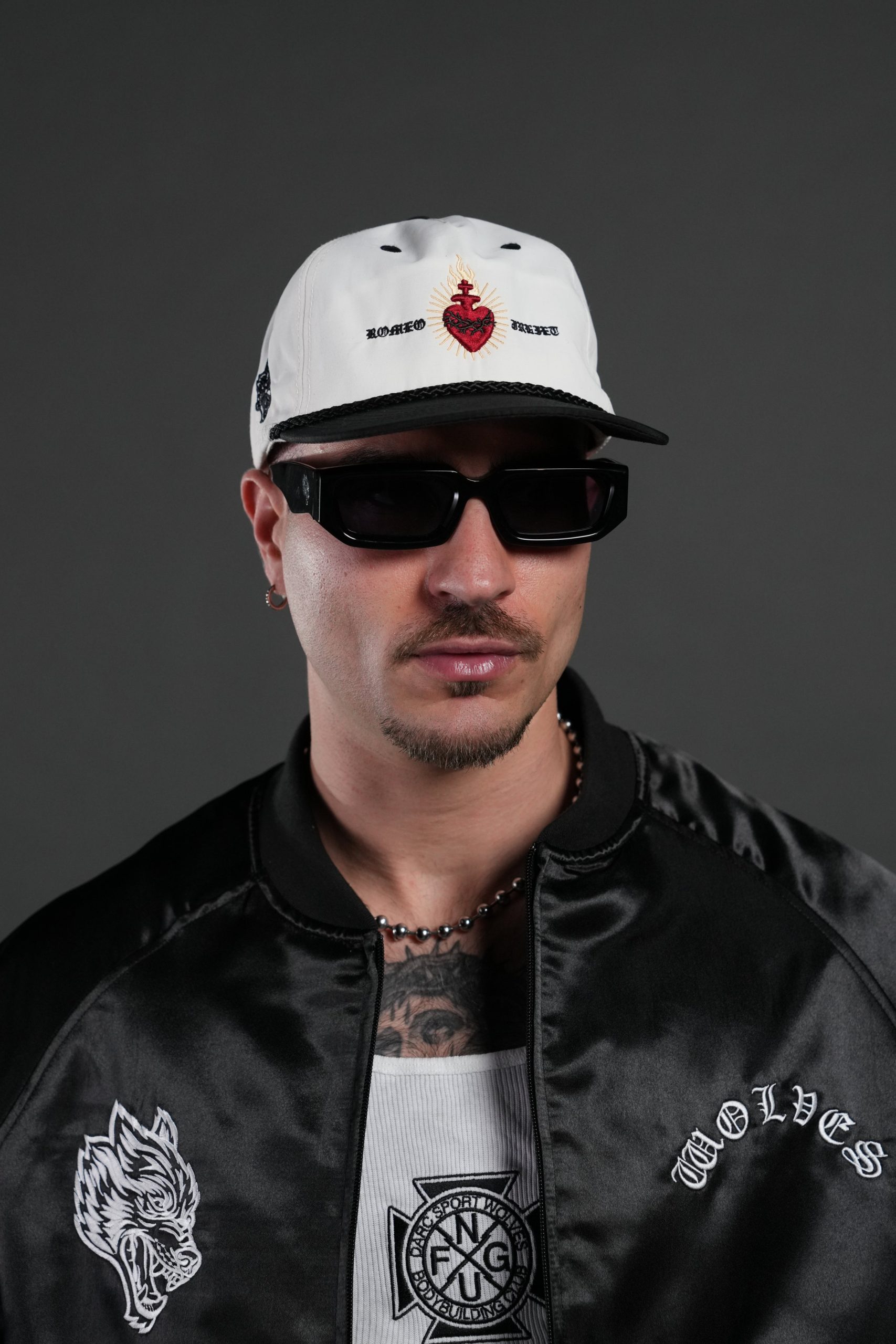 Doomed Love Paradise Hat in Cream/Black - Image 6