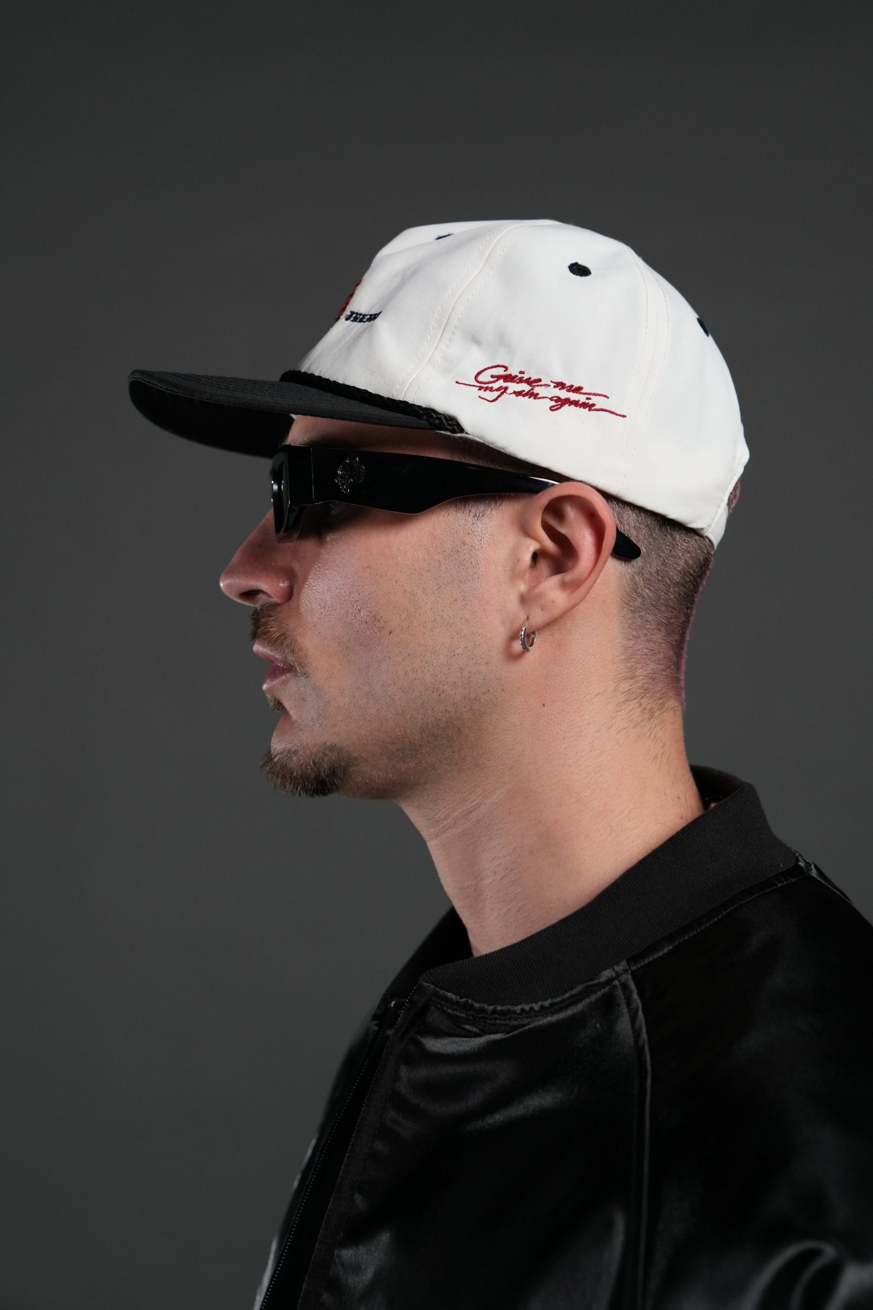 Doomed Love Paradise Hat in Cream/Black - Image 7