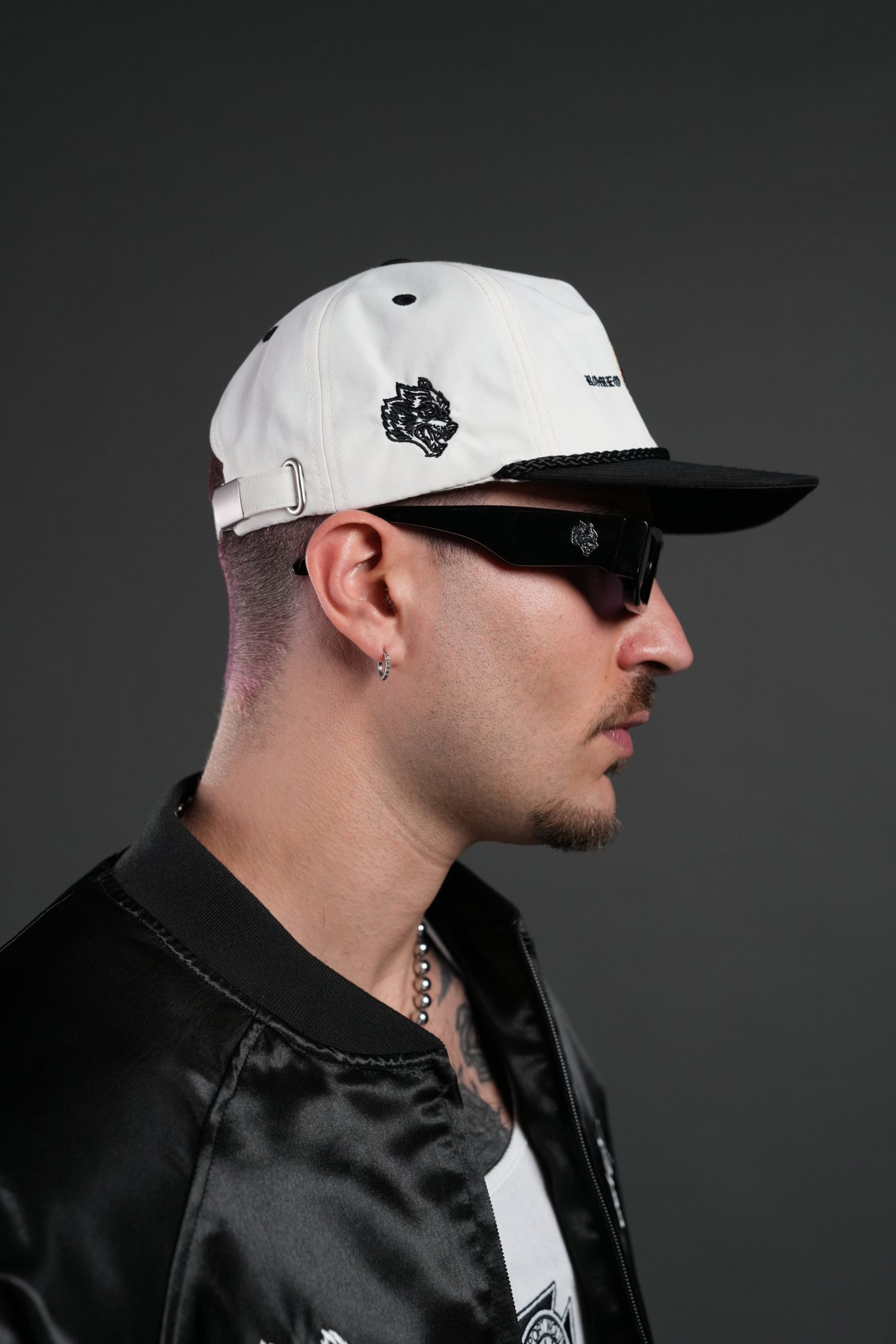 Doomed Love Paradise Hat in Cream/Black - Image 8