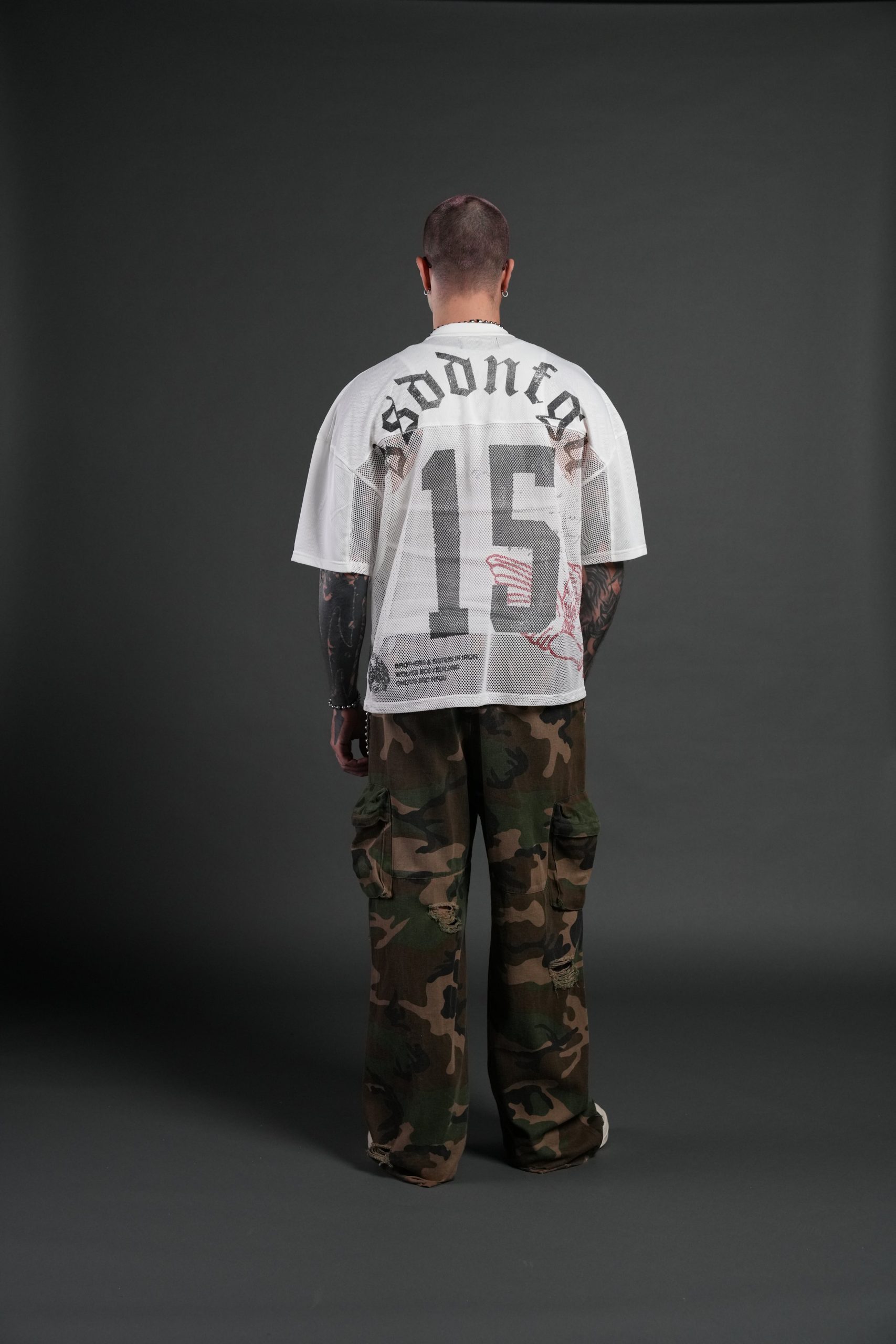 Wolves Pyramid Bobby B Jersey in White - Image 6