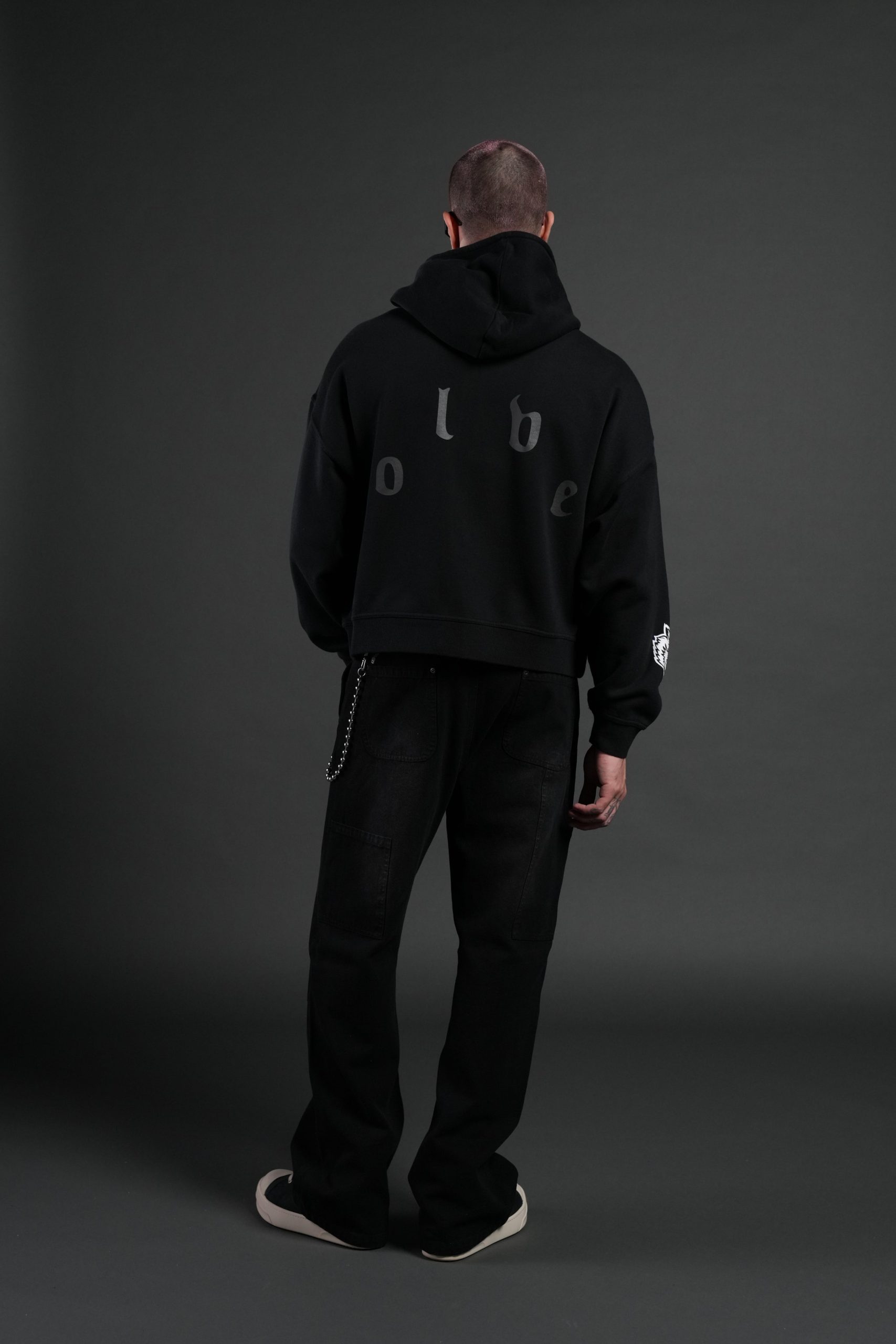 Heart of Thorns Vex Double Zip Hoodie in Black - Image 6