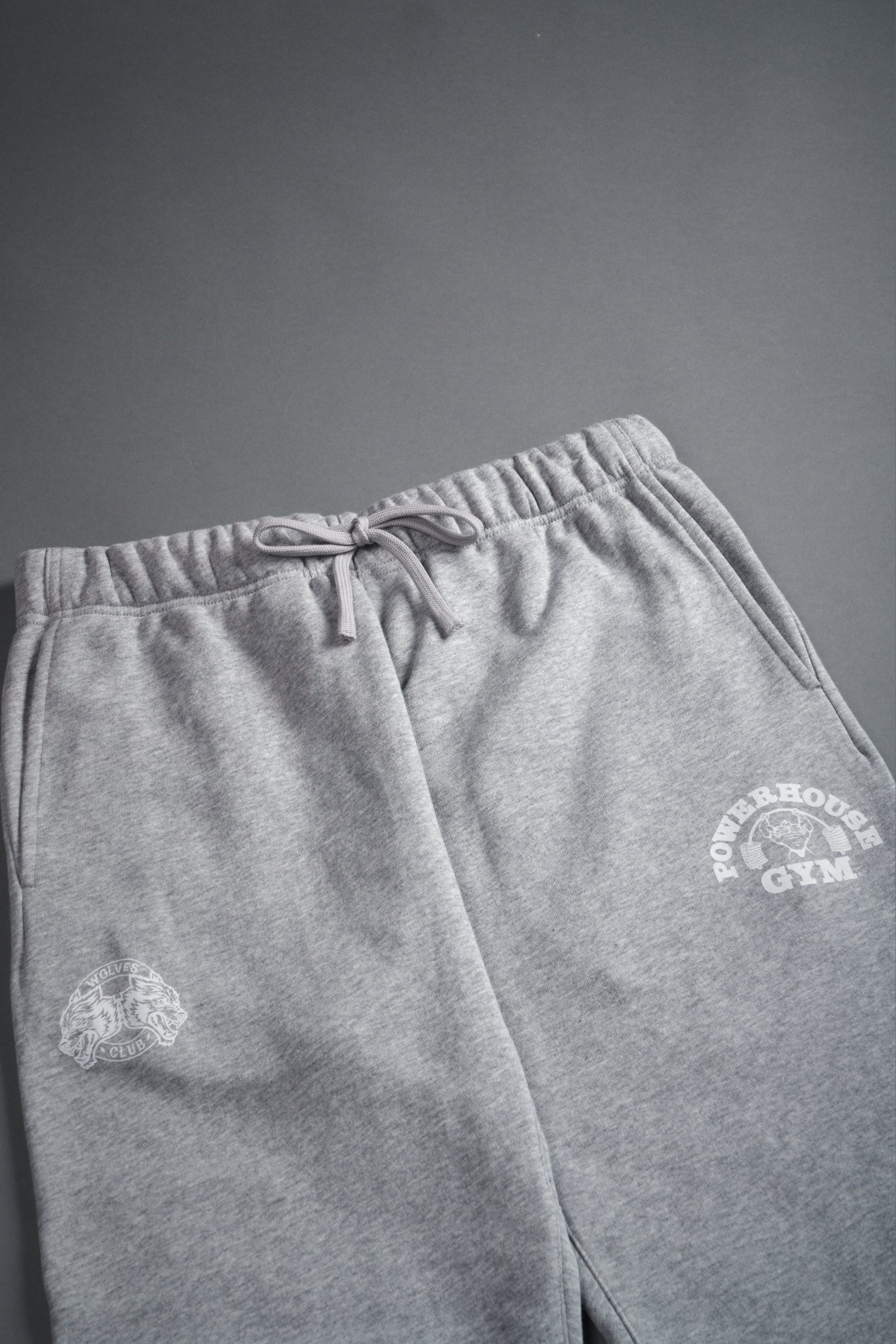 Powerhouse X Wolves Bigelow Sweat Pants in Light Athletic Gray - Image 9