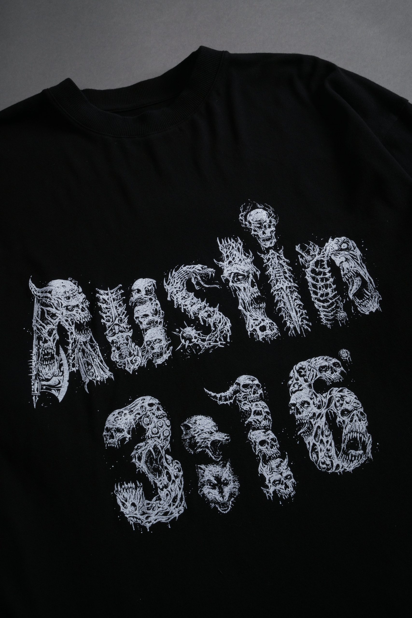 Stone Cold Riddick Premium Oversized Tee in Black - Image 11