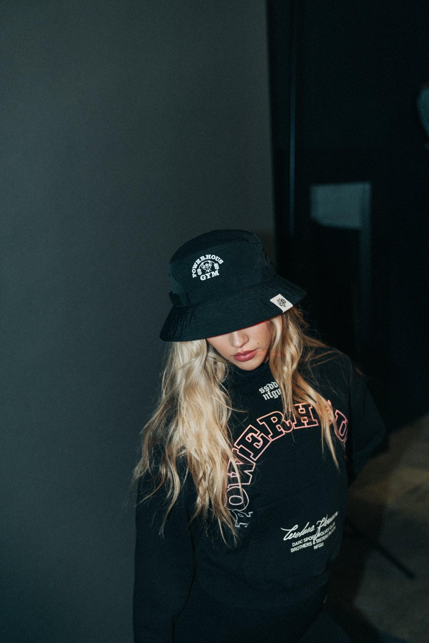 Powerhouse Of The Wolves Forever Boonie Bucket Hat in Black - Image 5